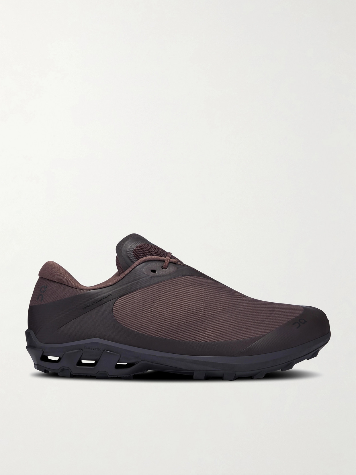 ON - + Post Archive Faction Cloudventure Peak Rubber-trimmed Recycled-mesh Sneakers - Dark brown