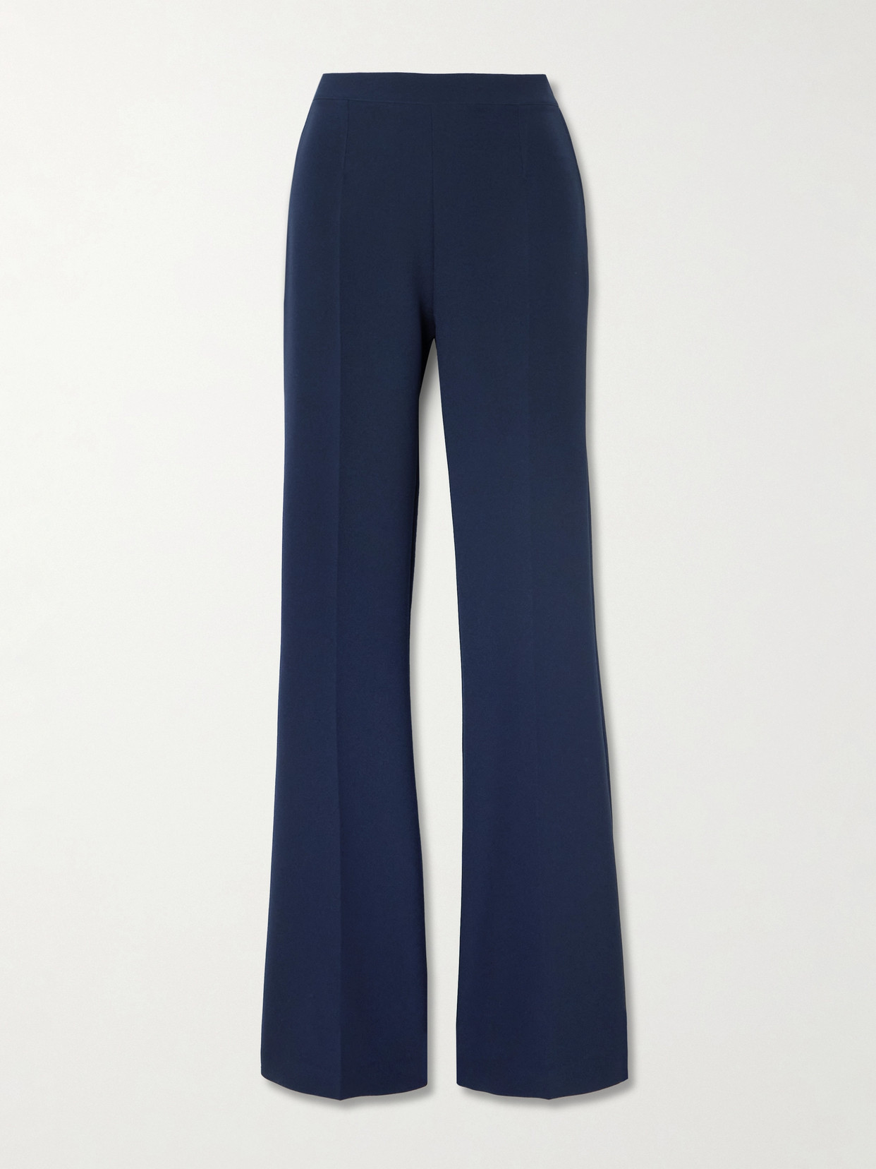 Safiyaa Alexa Crepe Flared Pants In Blue