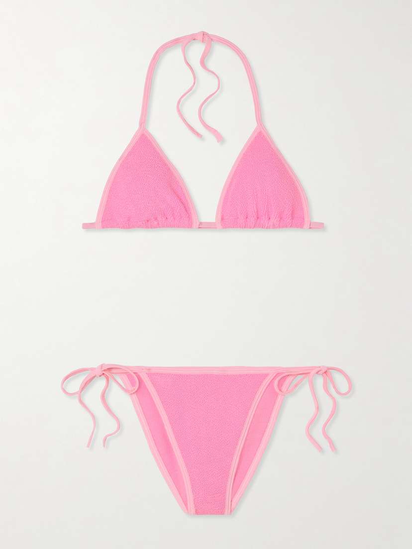 Hunza G Gina Seersucker Bikini