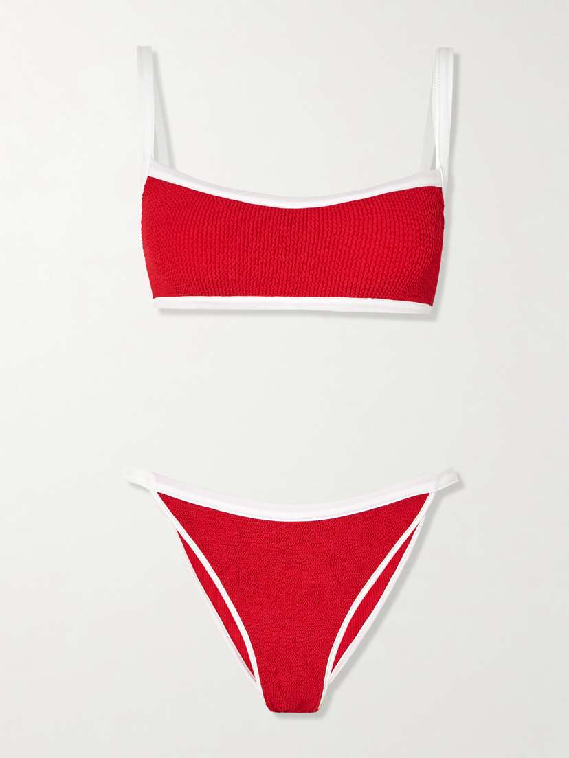 Hunza G Tyler Seersucker Bikini