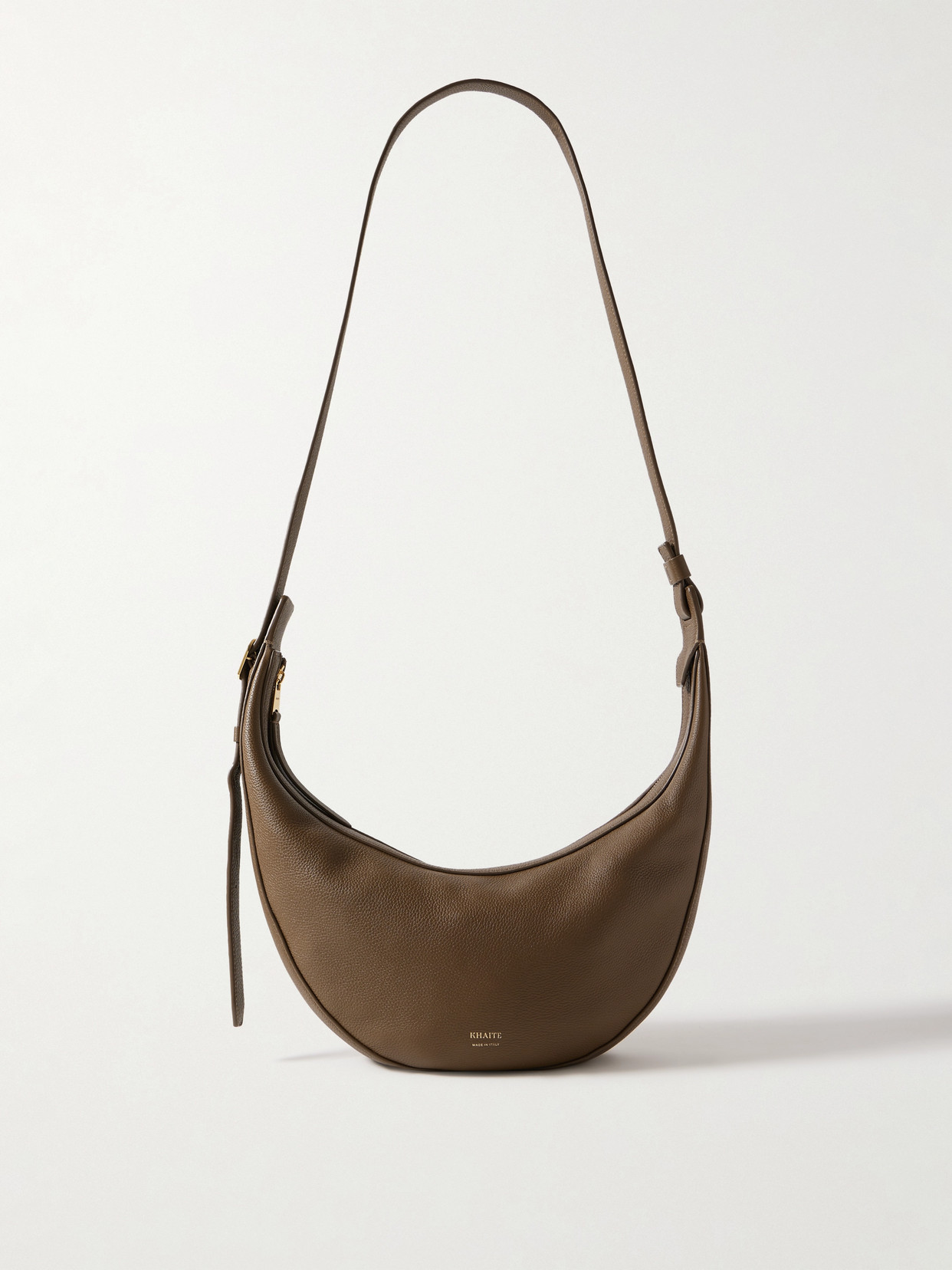 KHAITE - Augustina Small Textured-leather Shoulder Bag - Green