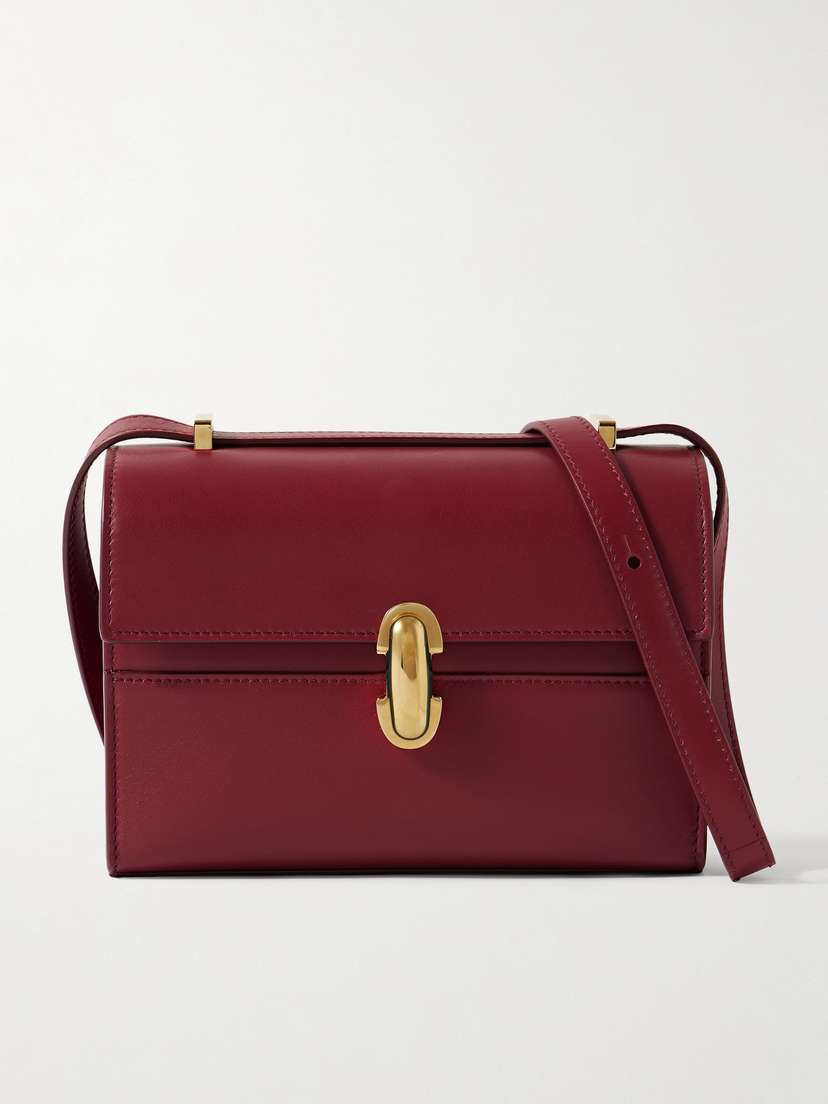 Savette Symmetry 19 Leather Shoulder Bag