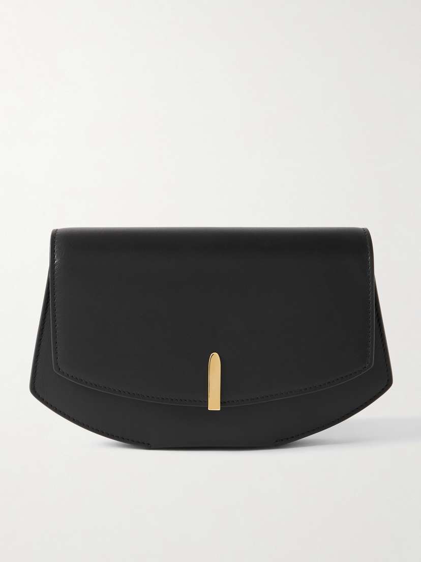 Savette Florence Leather Clutch