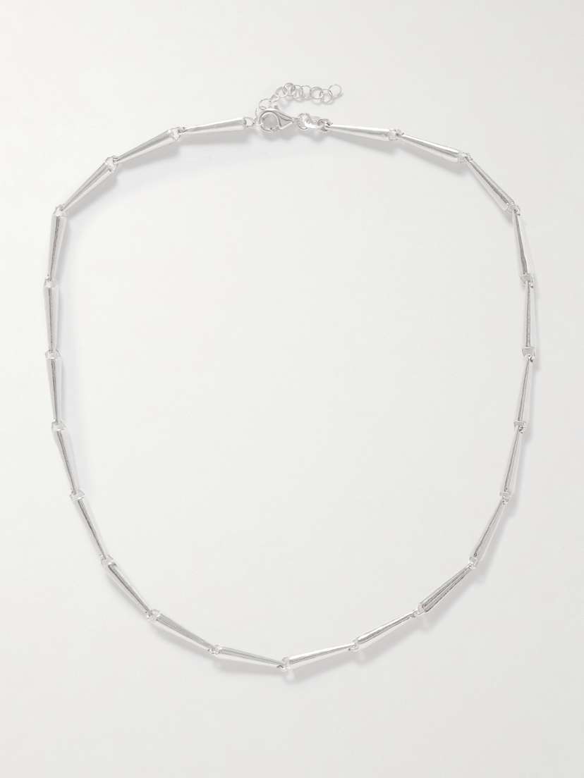 Loren Stewart Ingot Silver Necklace