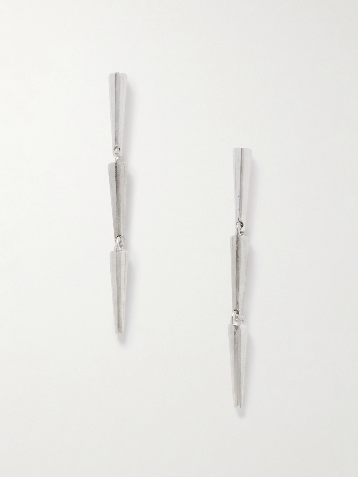 Loren Stewart Ingot Silver Earrings
