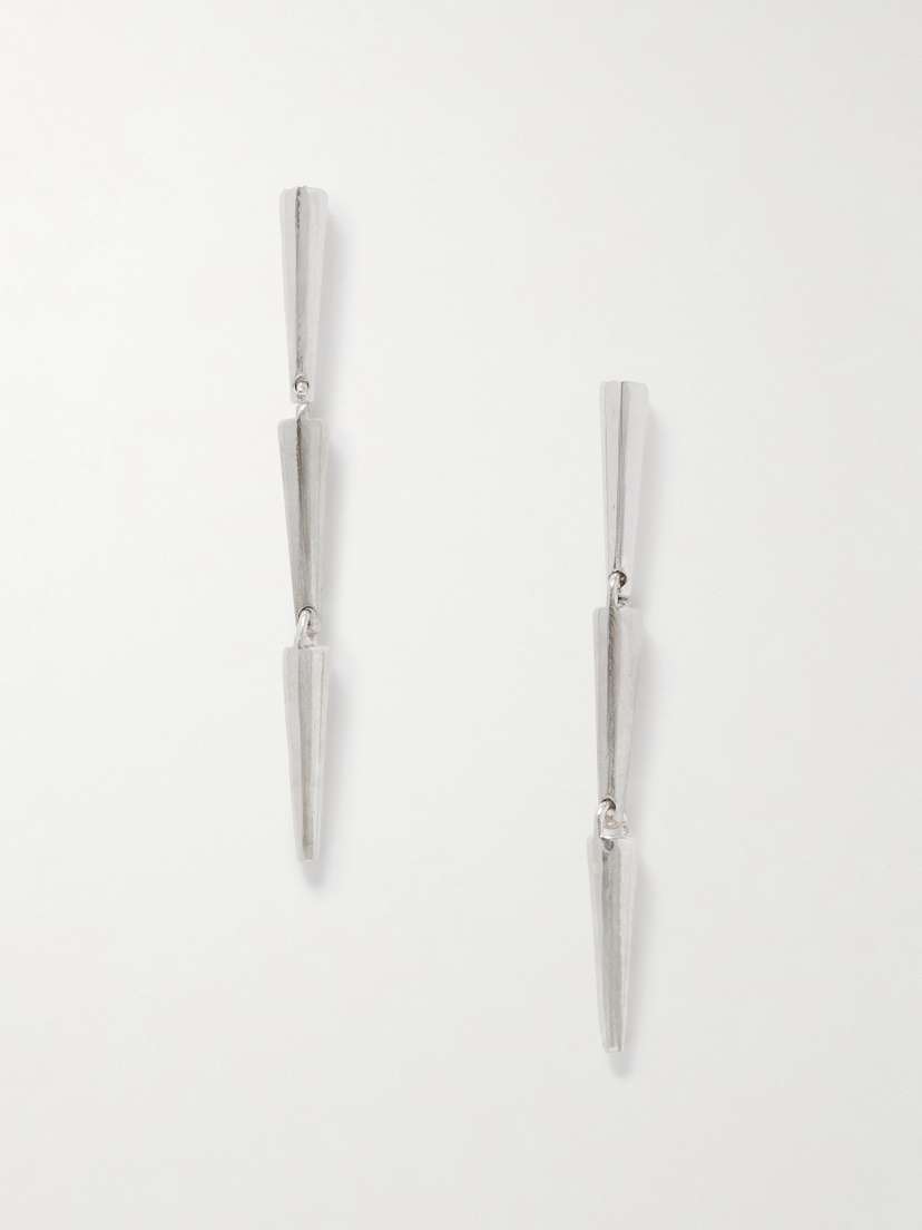 Loren Stewart Ingot Silver Earrings
