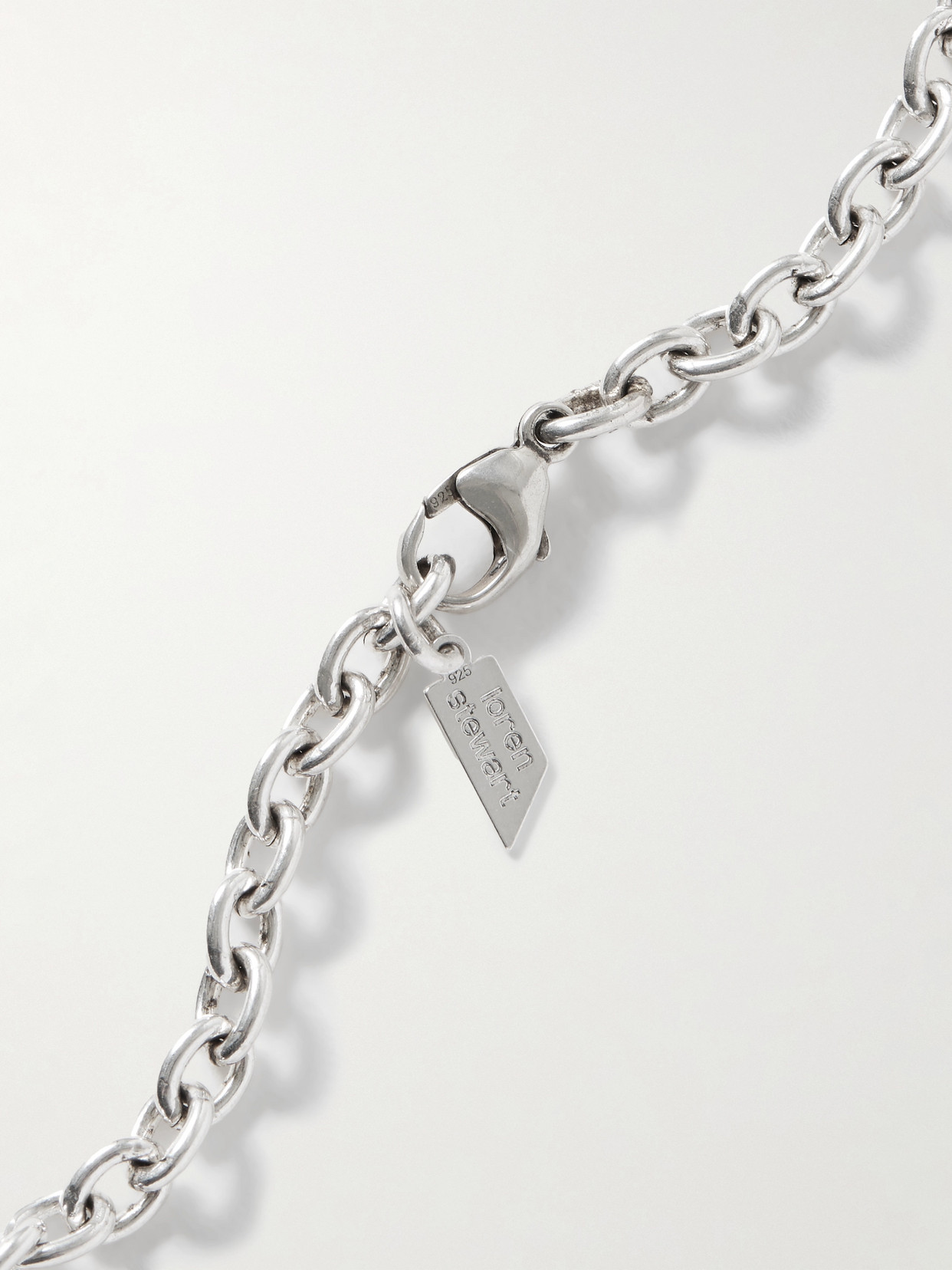 Loren Stewart Silver Necklace In Silver