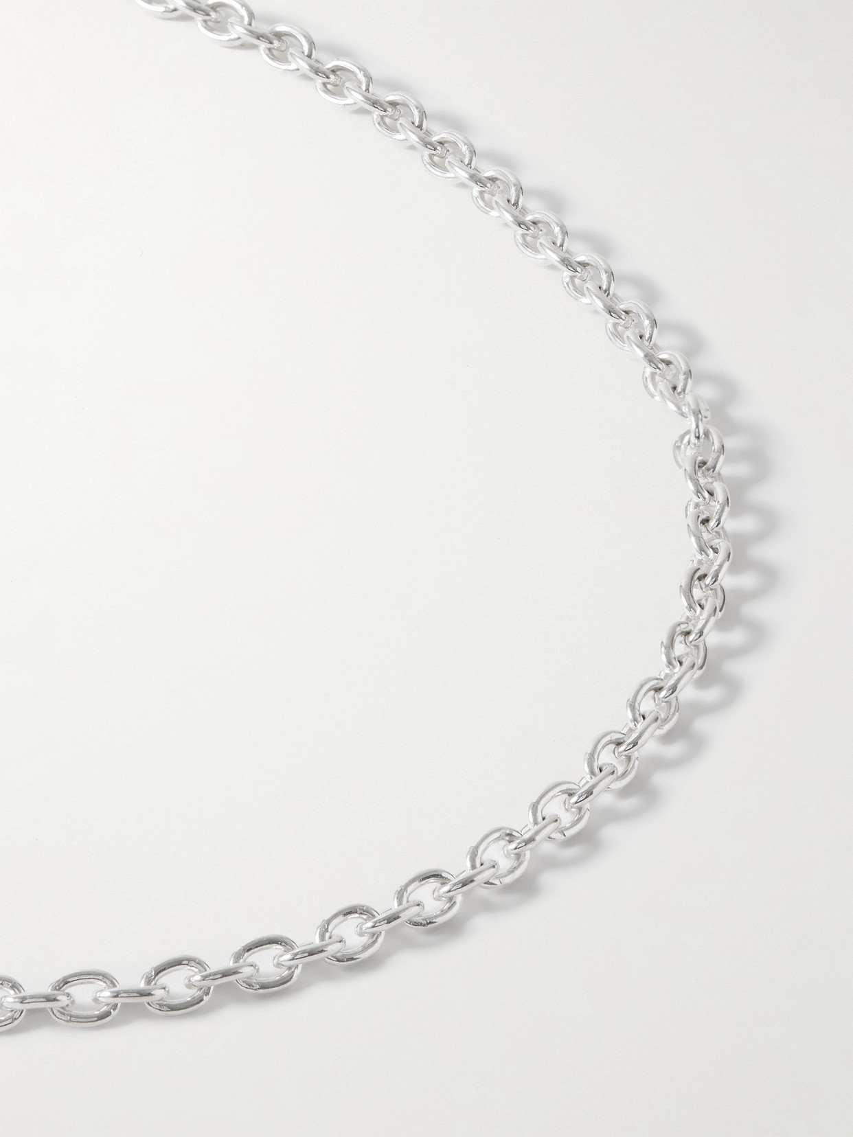 Loren Stewart Silver Necklace In Silver