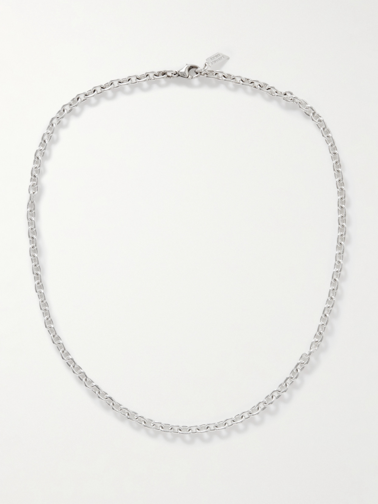 Loren Stewart Silver Necklace In Metallic