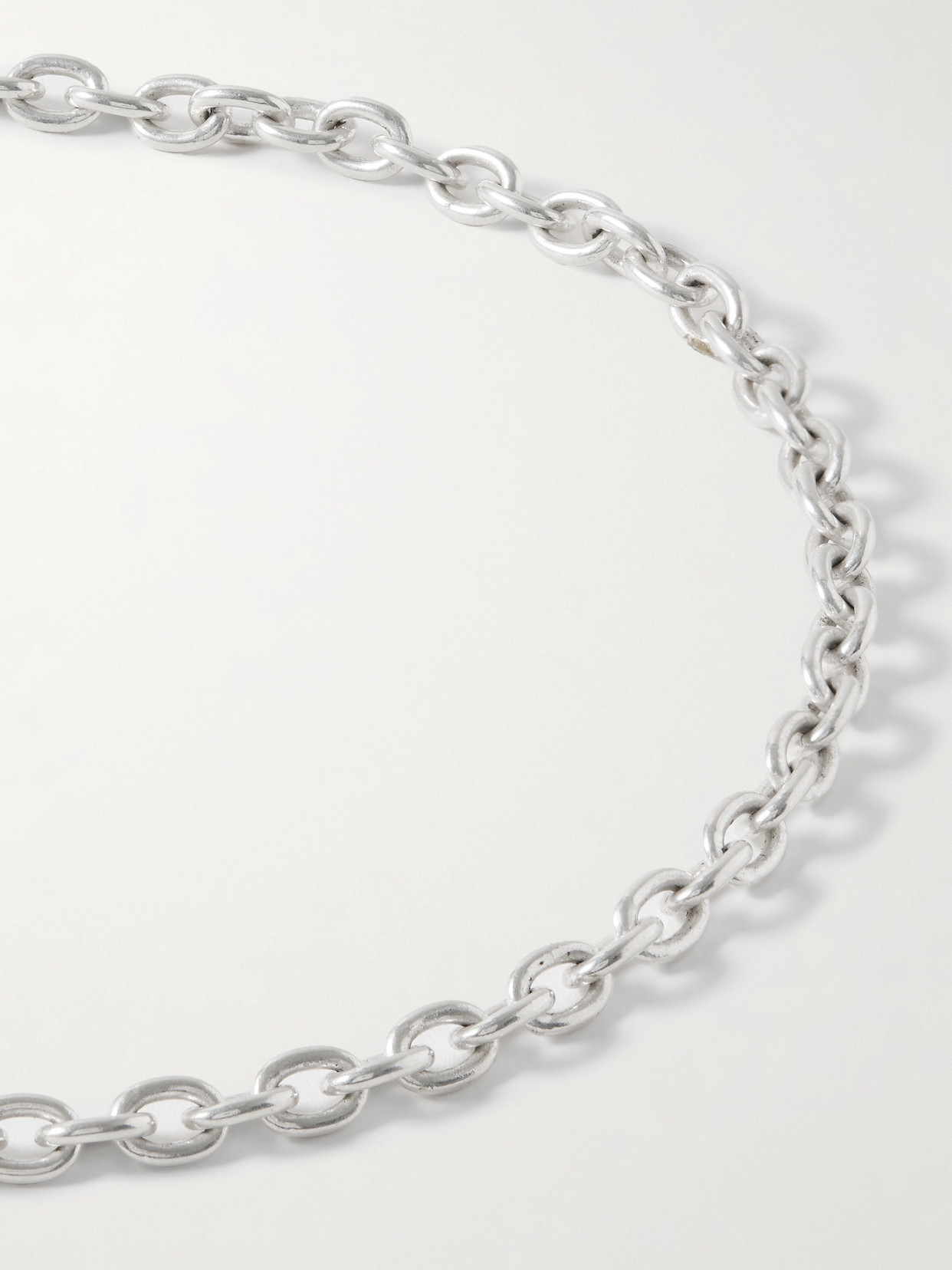 Loren Stewart Silver Necklace In Silver