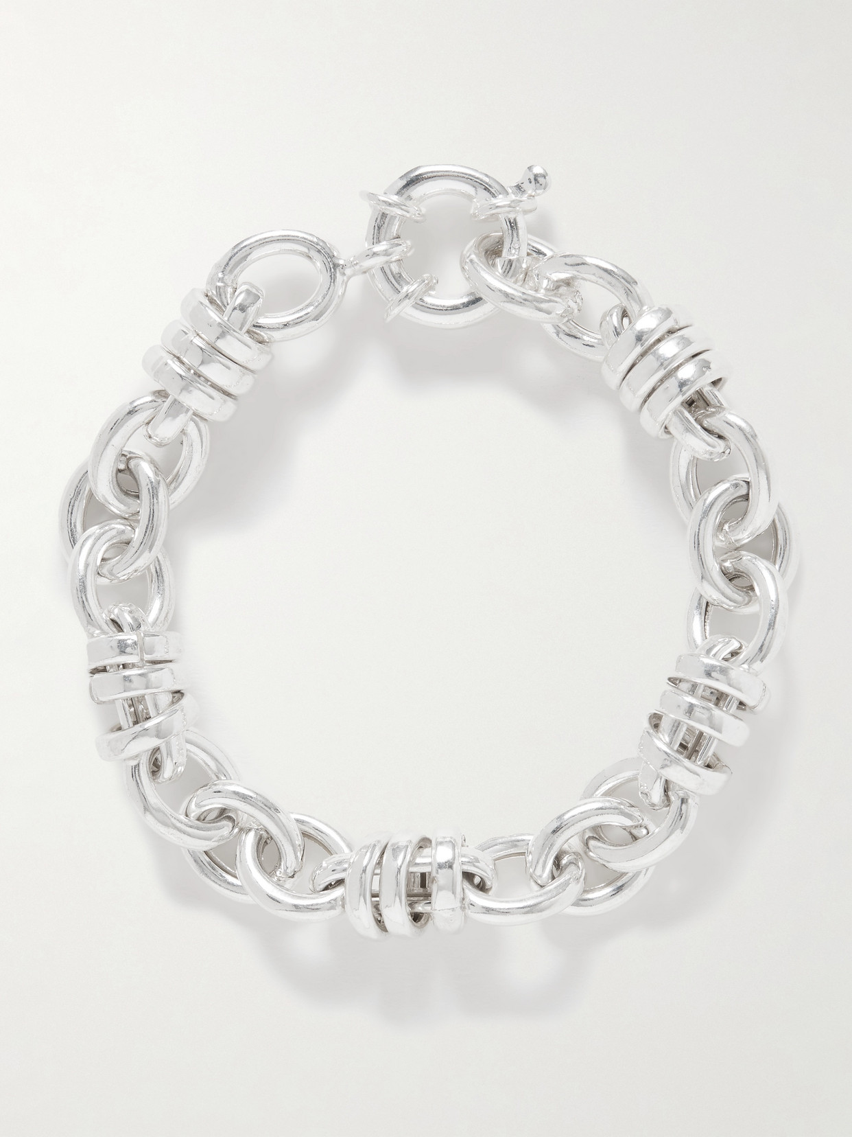 Loren Stewart - Whorl Silver Bracelet - One size