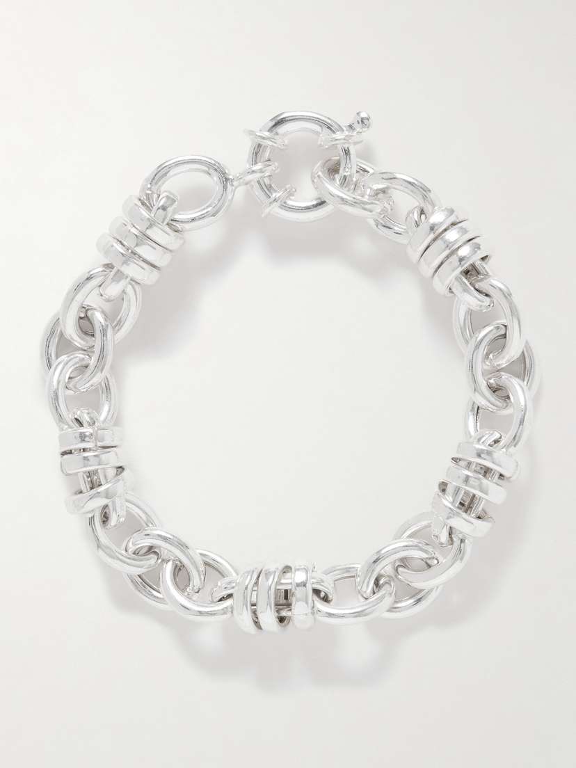 Loren Stewart Whorl Silver Bracelet