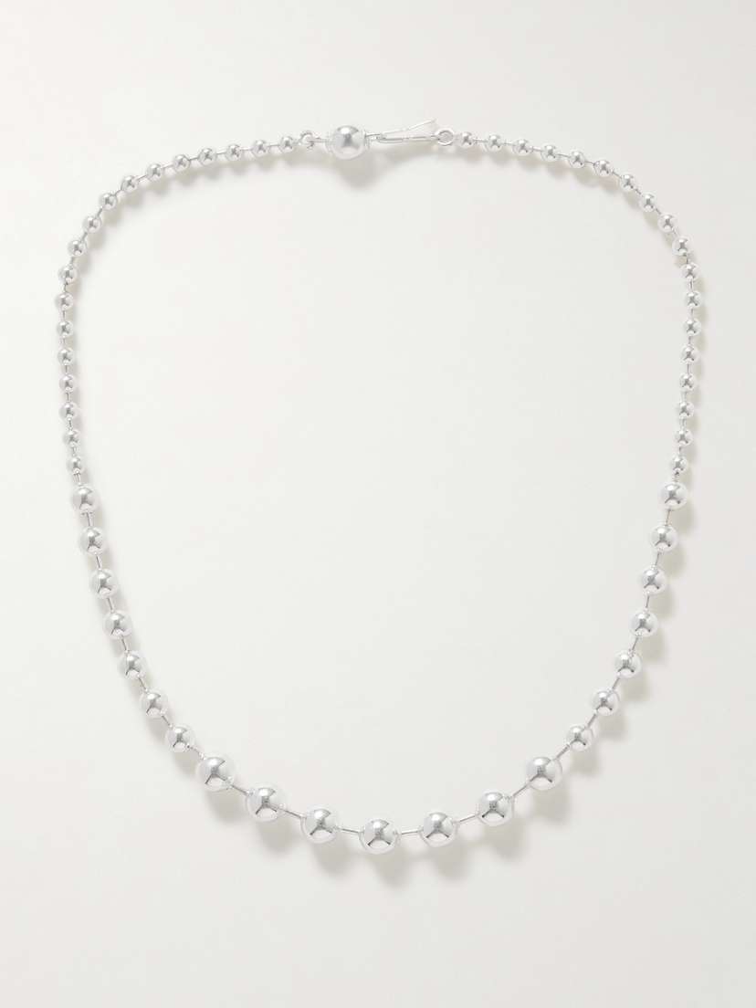 Loren Stewart Orb Silver Necklace
