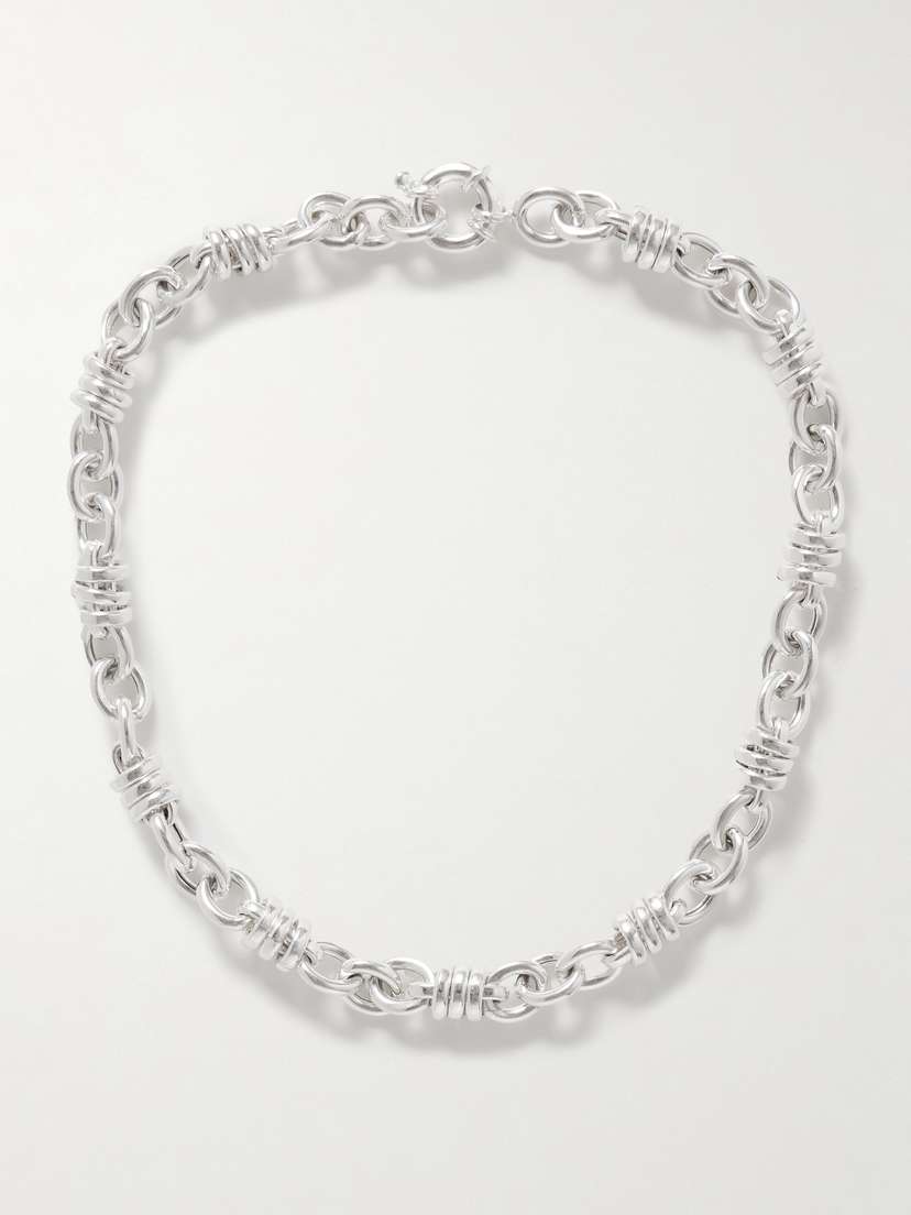 Loren Stewart Whorl Silver Necklace