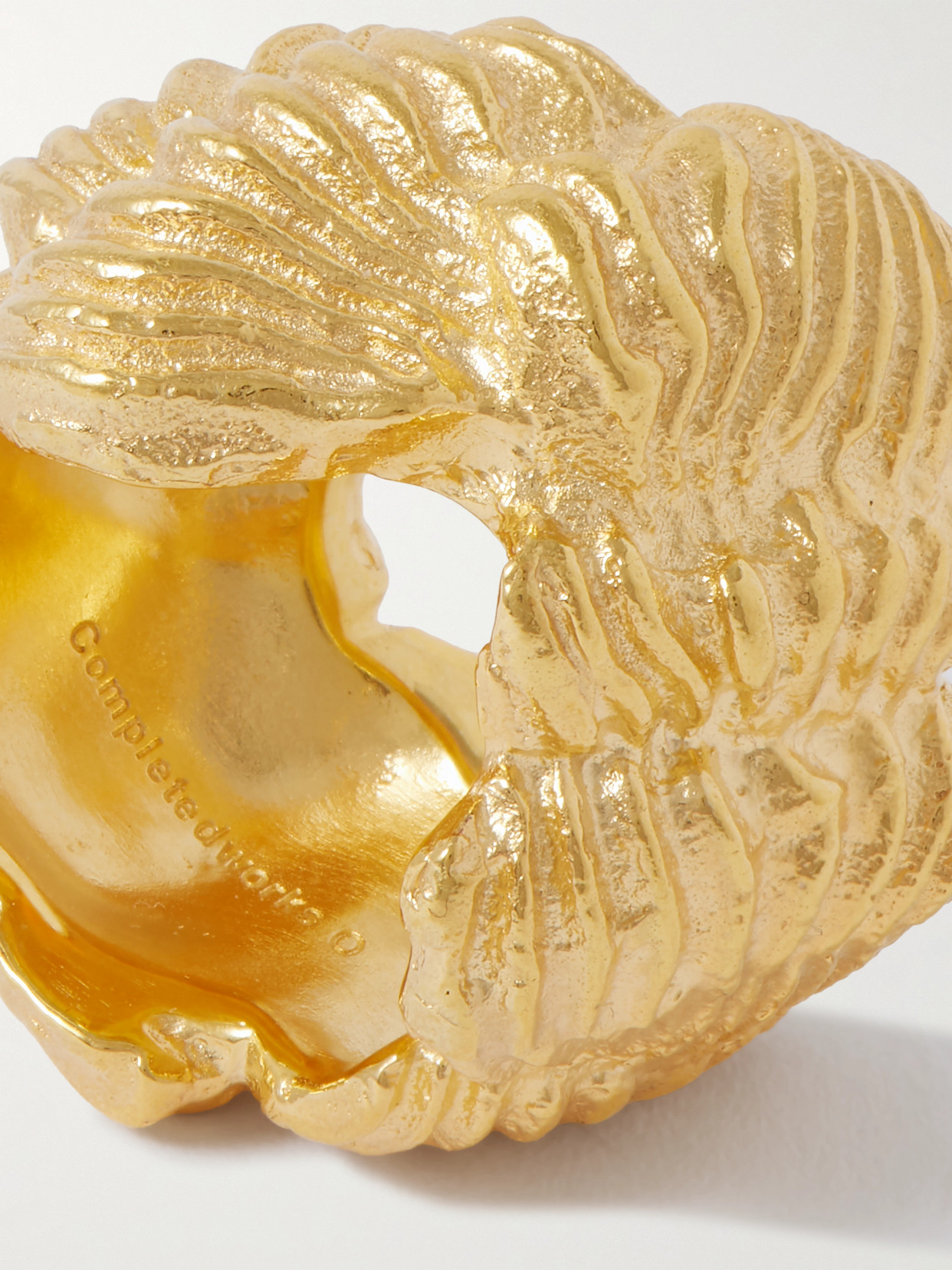 Completedworks Gold-plated Ring In Gold