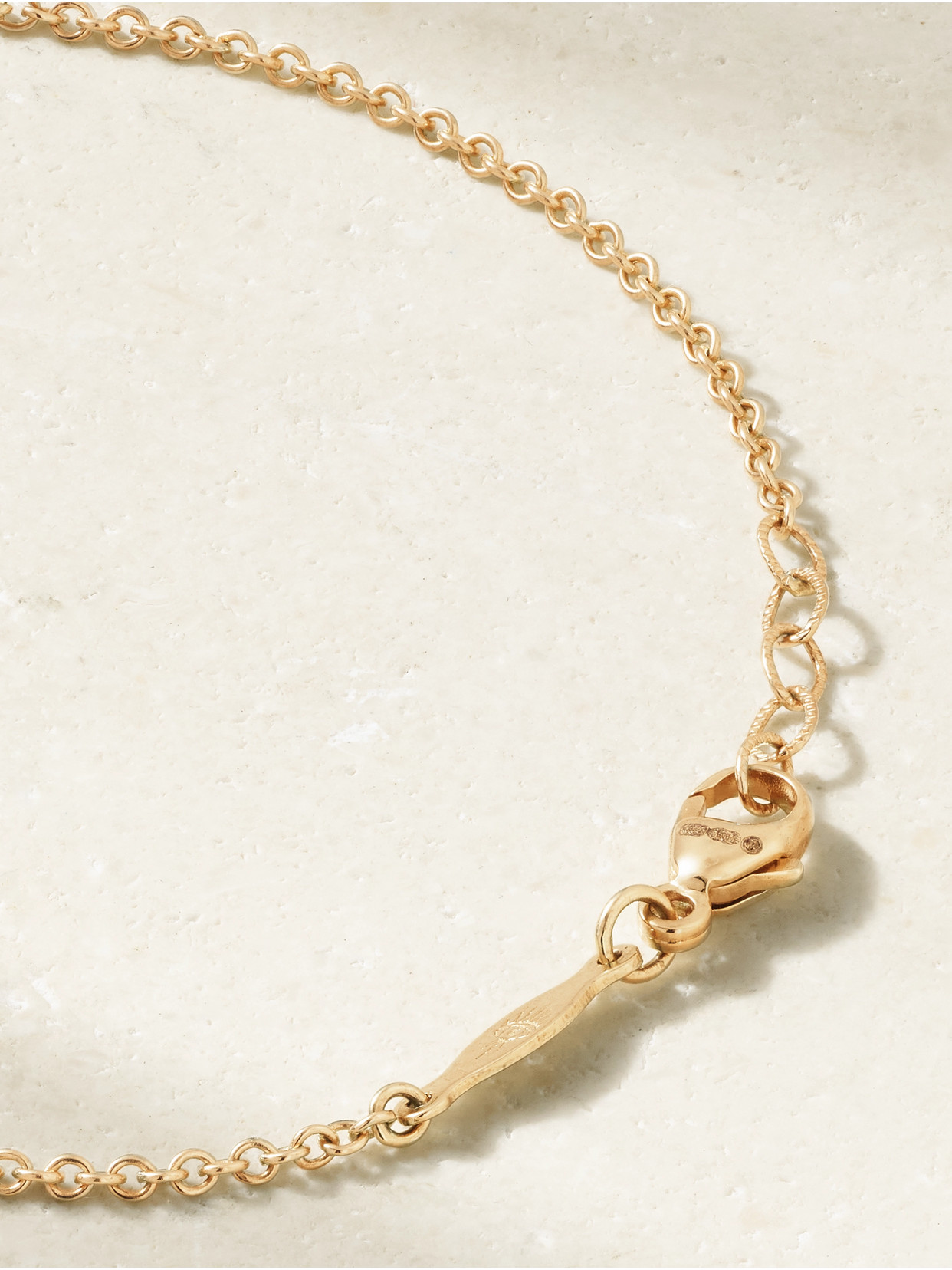Jacquie Aiche 5 Spaced Out Sophia 14-karat Gold Diamond Bracelet In Gold