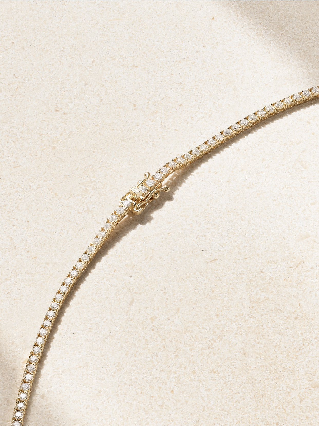 Jacquie Aiche Shaker 14-karat Gold, Diamond And Emerald Necklace In Gold