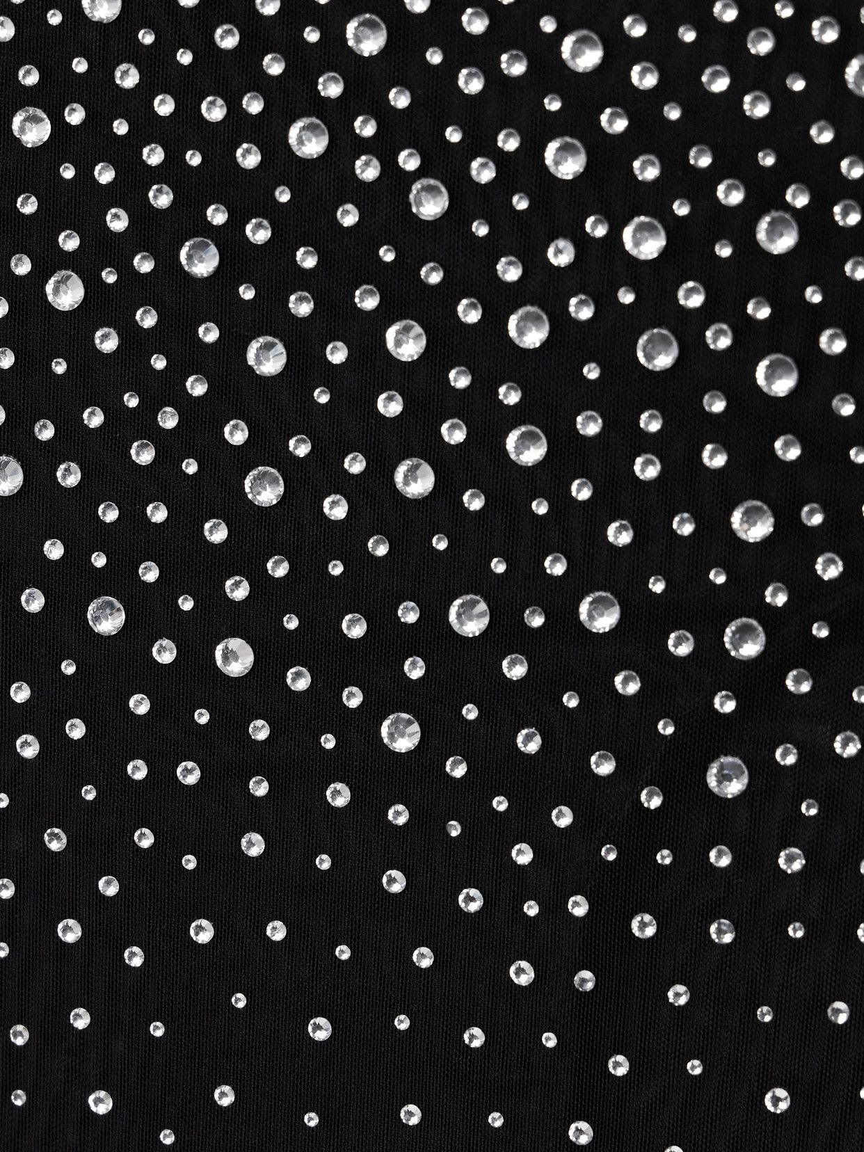 Crystal-Embellished Tulle Skirt