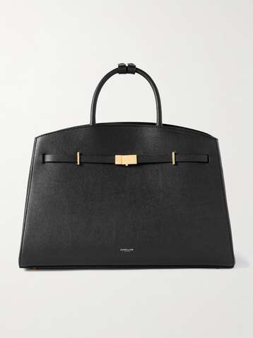 The New York | Black Small Grain | DeMellier