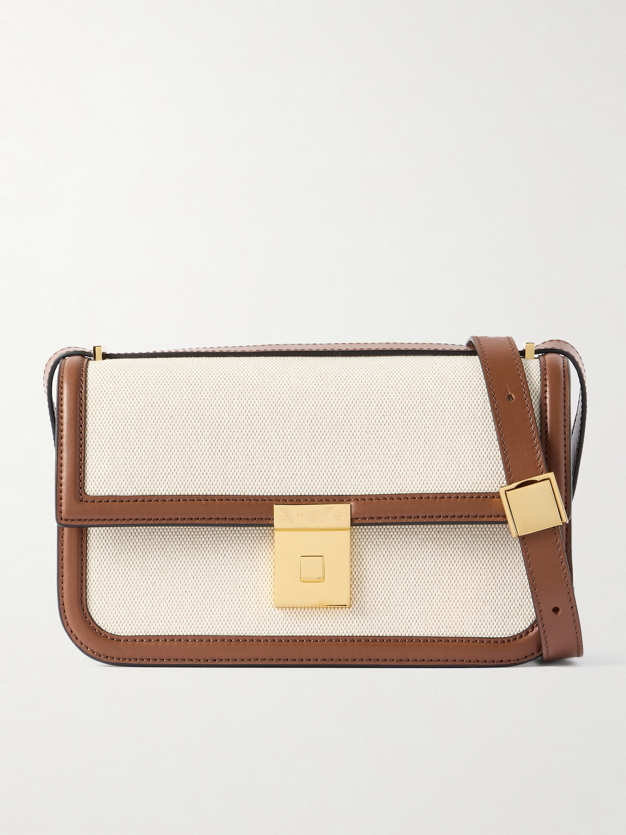 Demellier Paris Shoulder Bag In Off-white