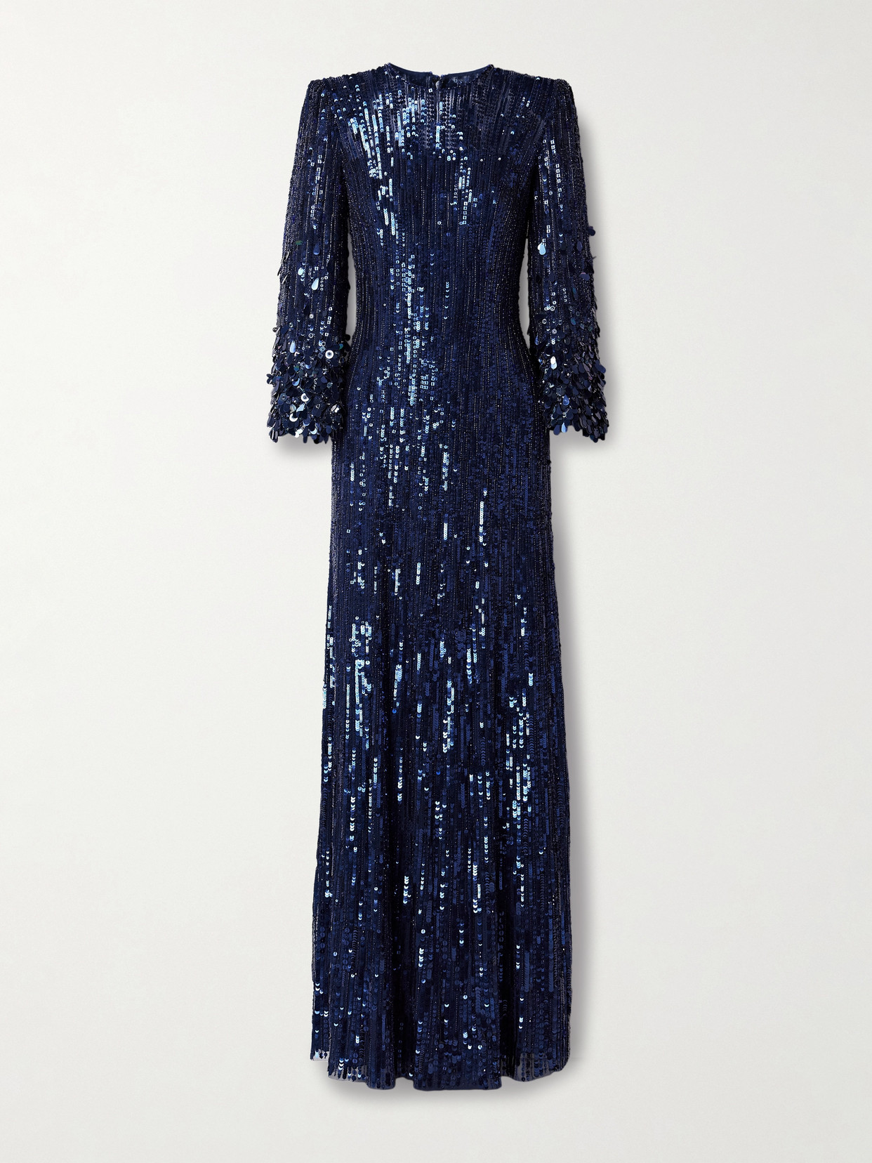 Jenny Packham Nymph Gown In Blue