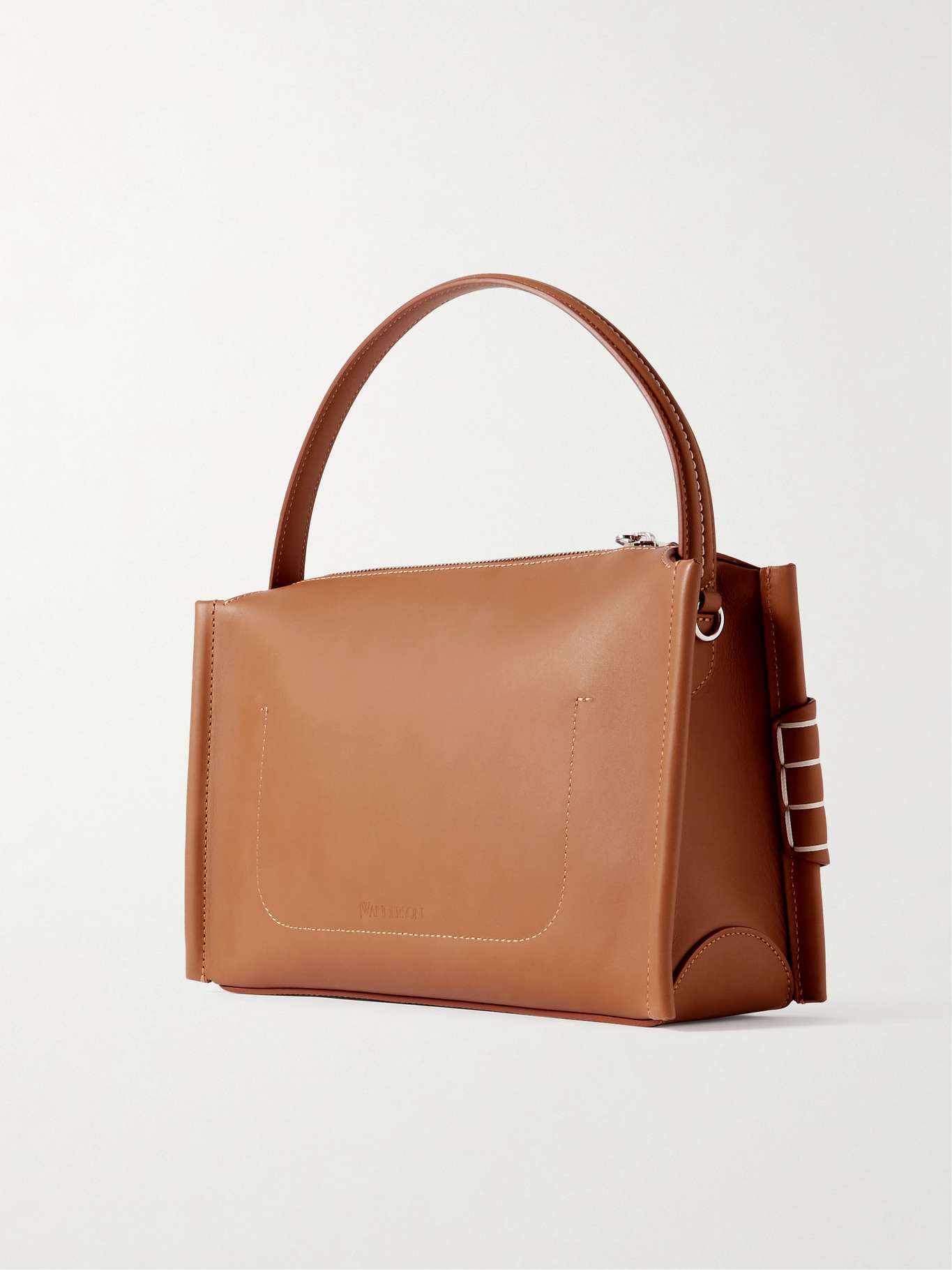 large loafer bag - leather shoulder bag