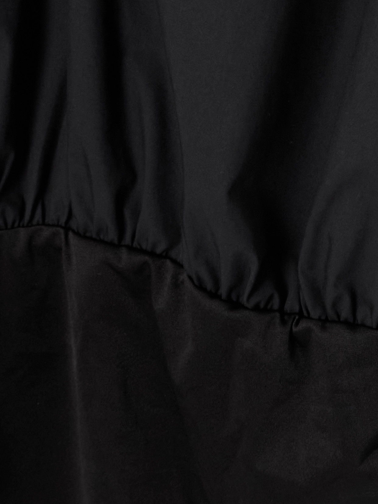 Abadia Satin-trimmed Cotton-blend Poplin Bodysuit In Black