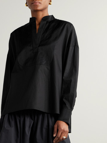 Abadia Cotton-poplin shirt