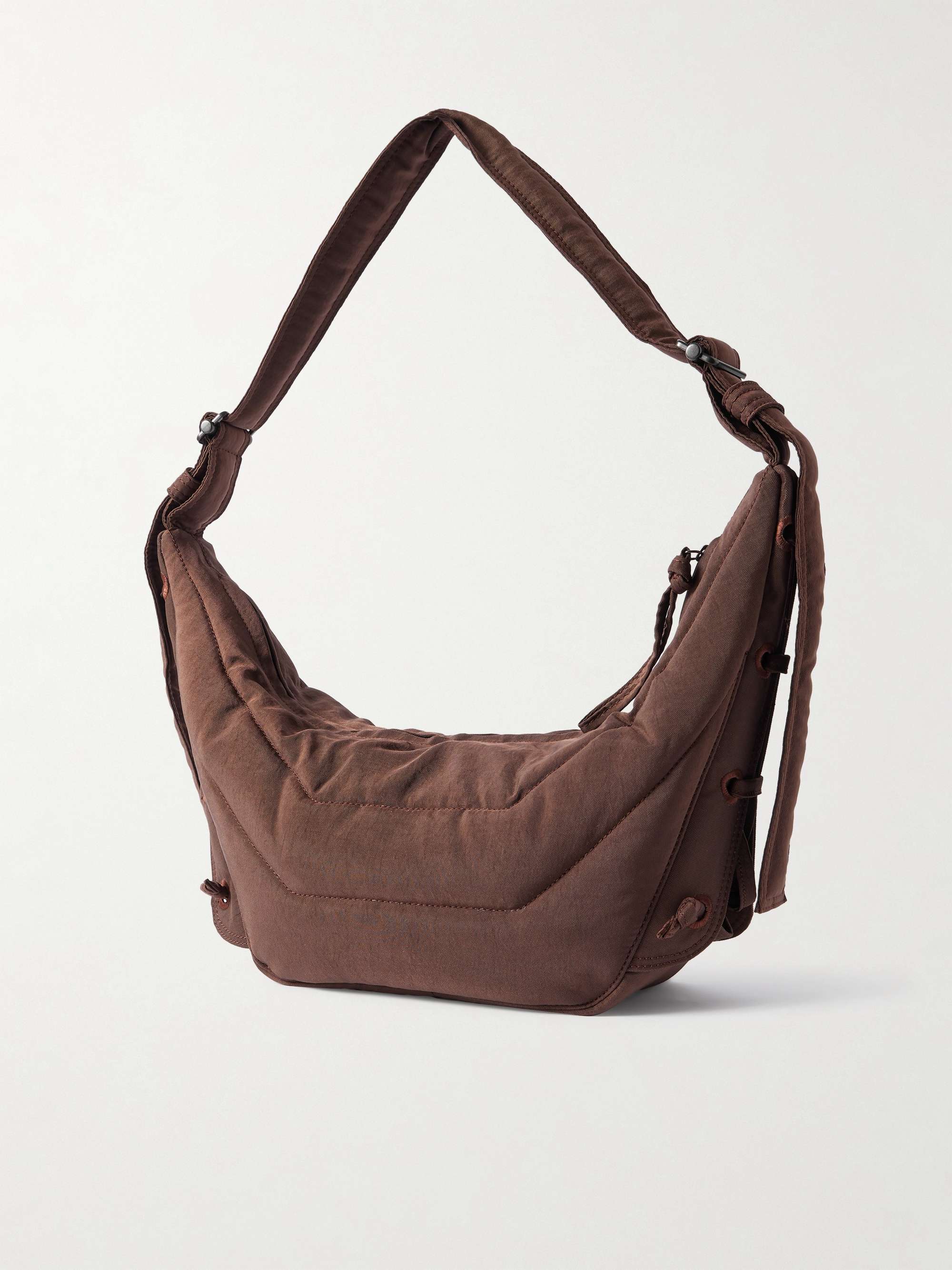 LEMAIRE Soft Game small quilted canvas shoulder bag | NET-A LEMAIRE Soft Game small quilted canvas shoulder bag | NET-A