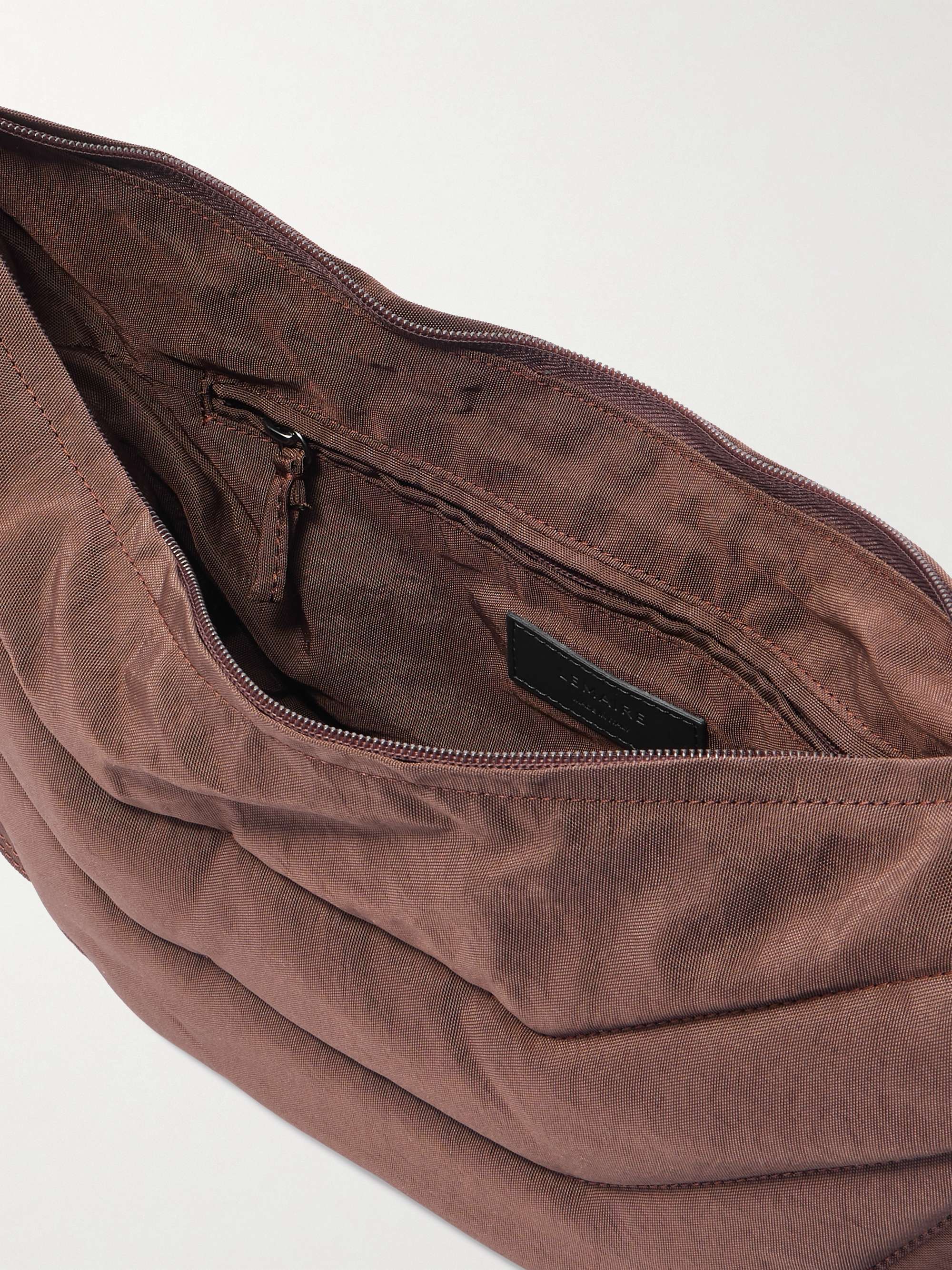 LEMAIRE Soft Game small quilted canvas shoulder bag | NET-A LEMAIRE Soft Game small quilted canvas shoulder bag | NET-A