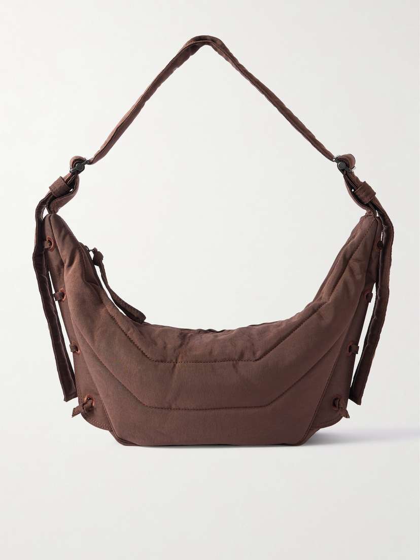 Lemaire Soft Game Small Quilted Canvas Shoulder Bag