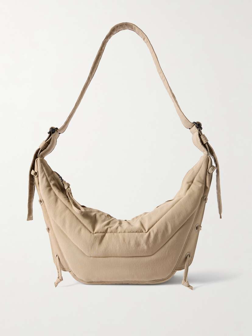 Lemaire Soft Game Small Quilted Canvas Shoulder Bag