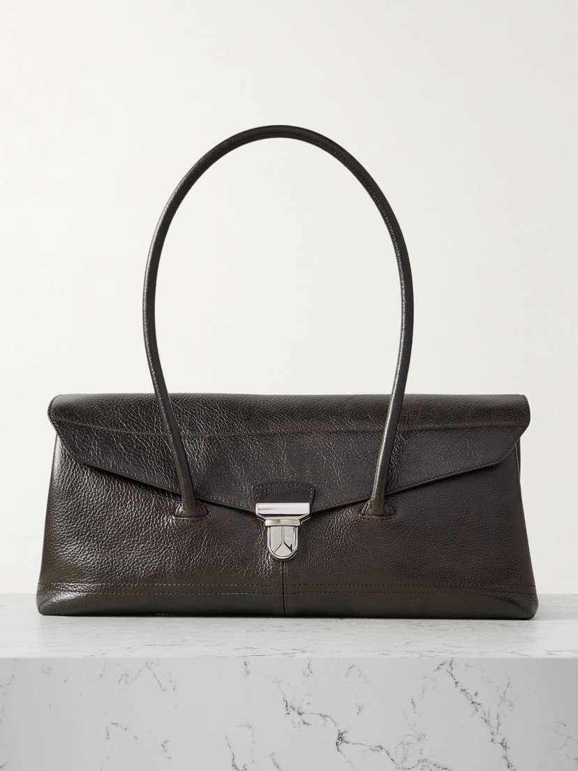 Lemaire Gear Leather Shoulder Bag