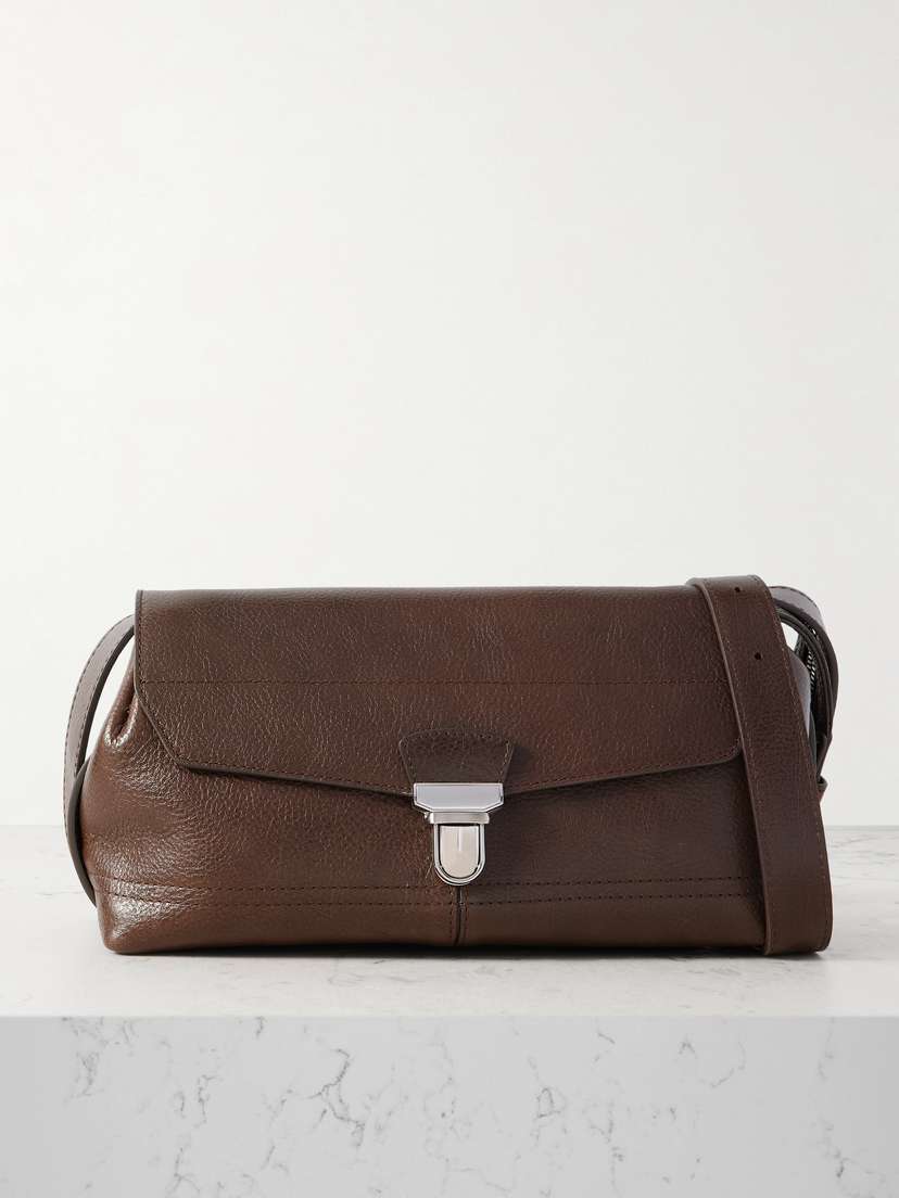 Lemaire Small Gear Textured-leather Shoulder Bag