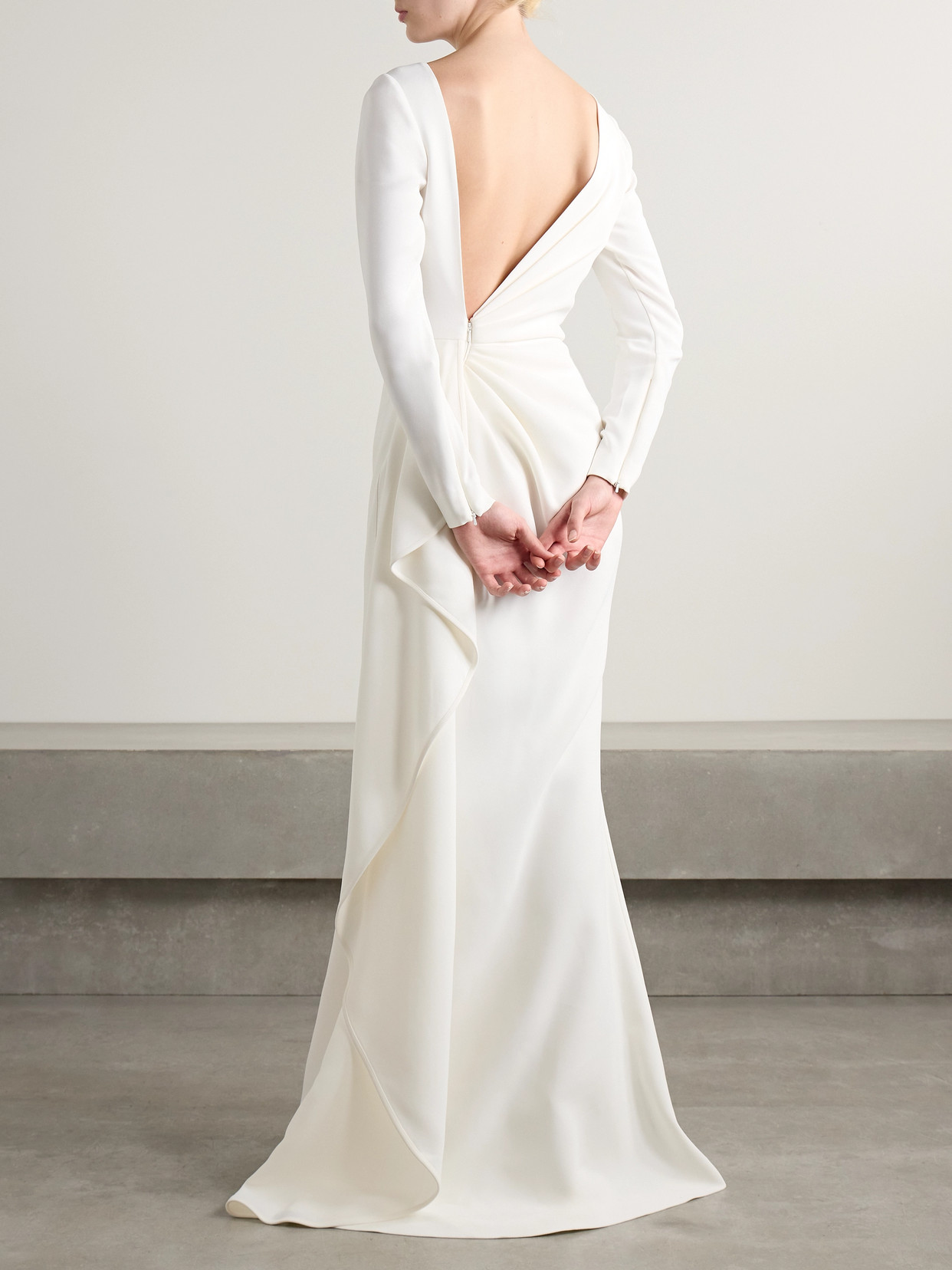 silk cady wedding dress Cady: English Net A-Line Dress with Beaded Bodice and Scoop Back