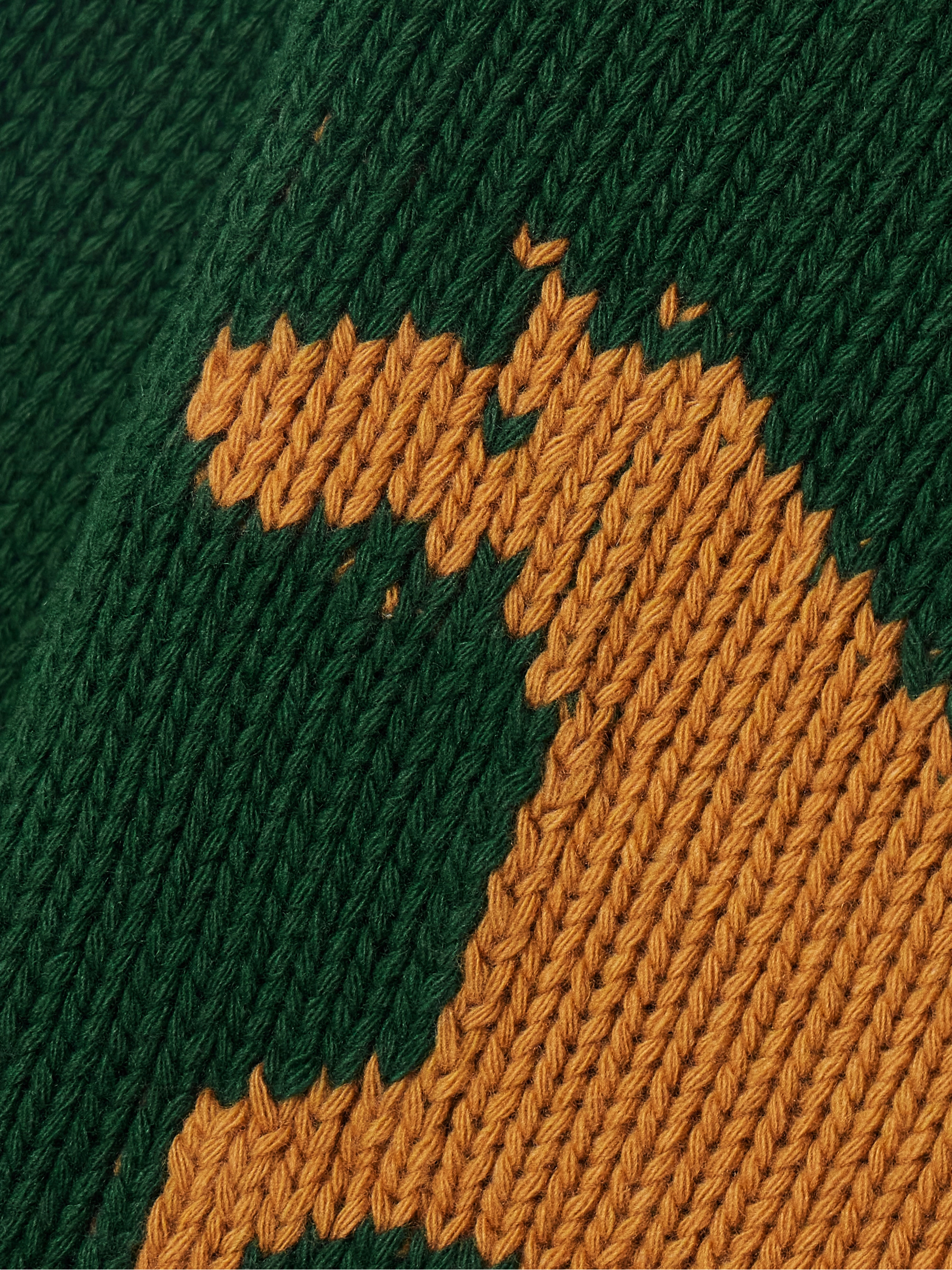 Bode Diamond Corral intarsia wool sweater thumbnail