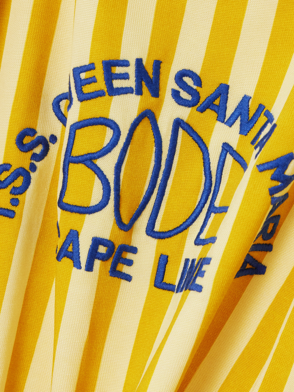 Bode Medalist Embroidered Stripe T-shirt