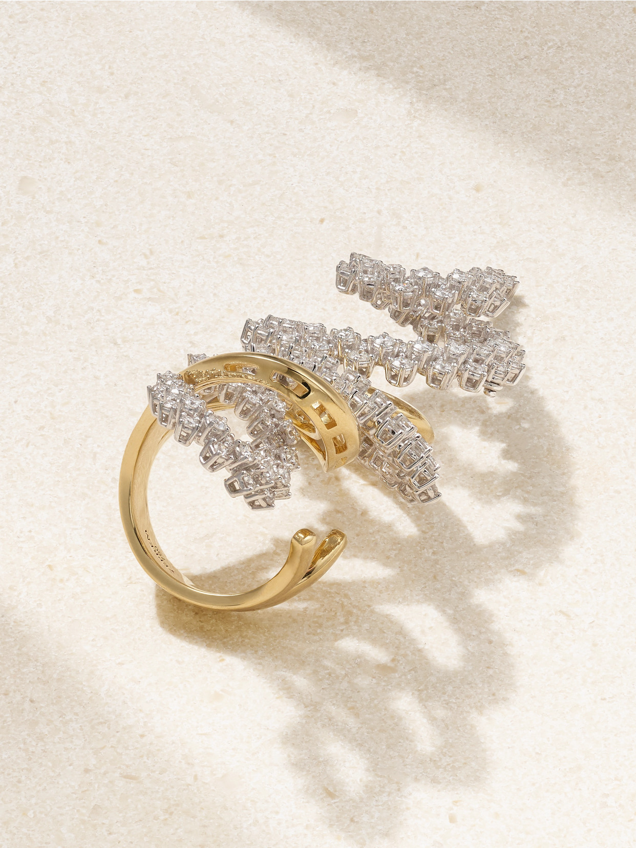 Yeprem Golden Strada 18-karat White And Yellow Gold Diamond Ring