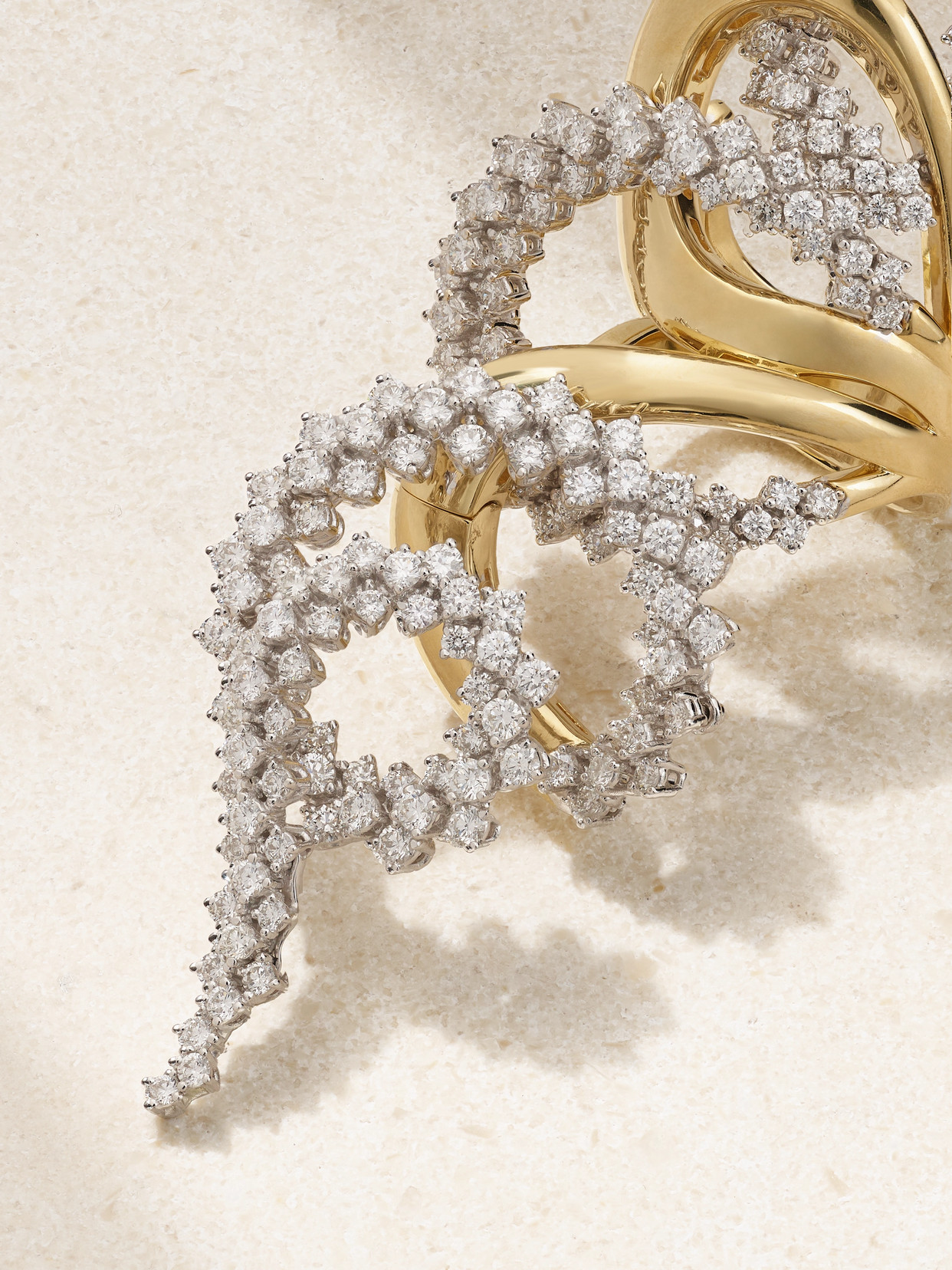 Yeprem Golden Strada 18-karat White And Yellow Gold Diamond Ring