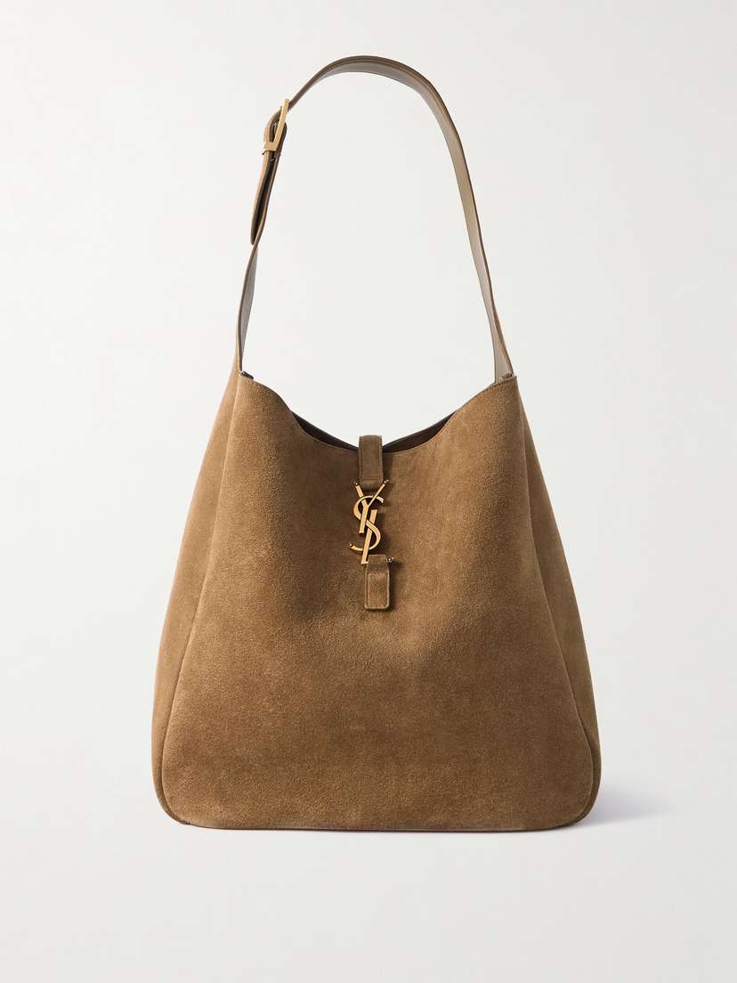Saint Laurent Le 5 À 7 Supple Large Suede Shoulder Bag