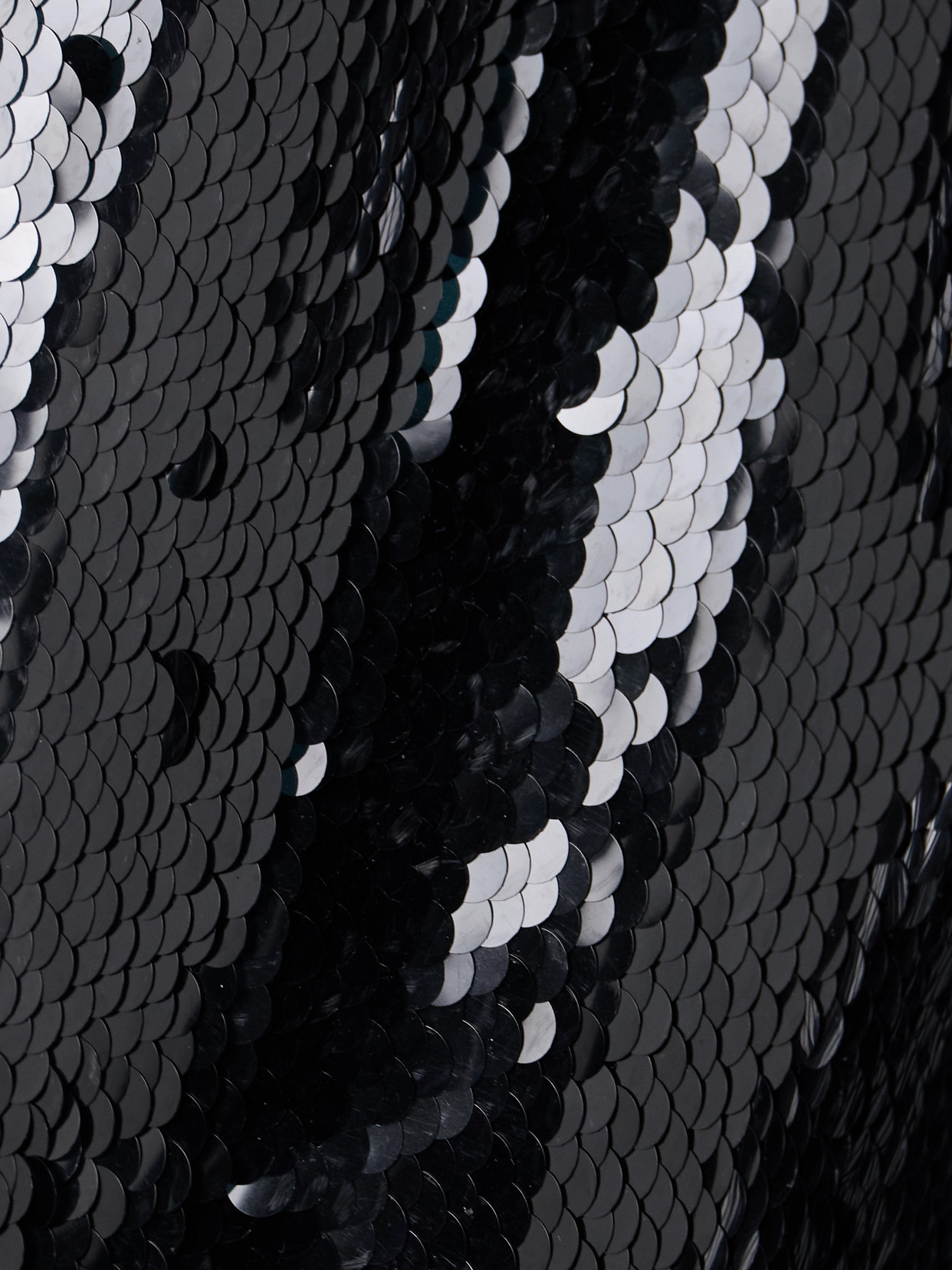 Magda Butrym Sequin Mini Dress In Black