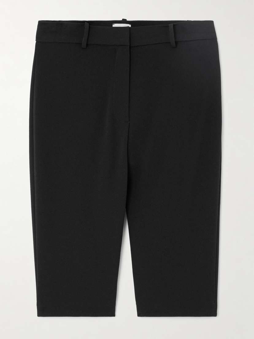 Magda Butrym Cropped Crepe Slim-leg Pants
