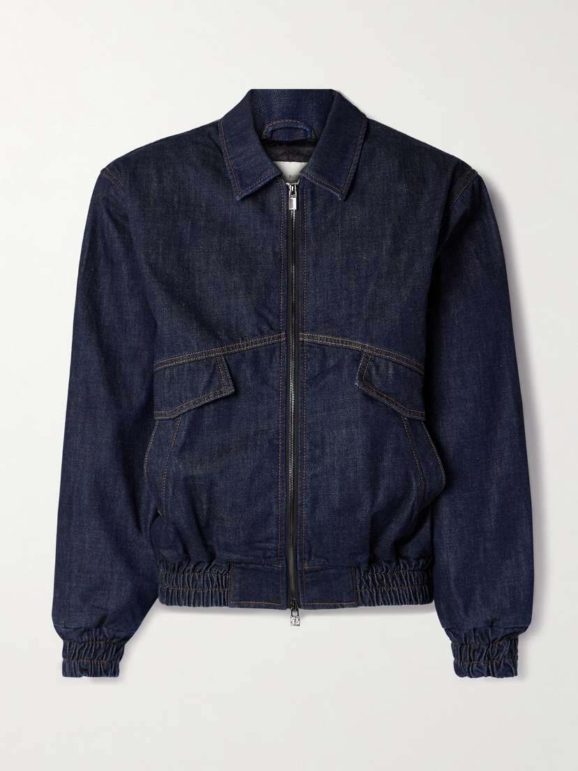 Magda Butrym Denim Bomber Jacket