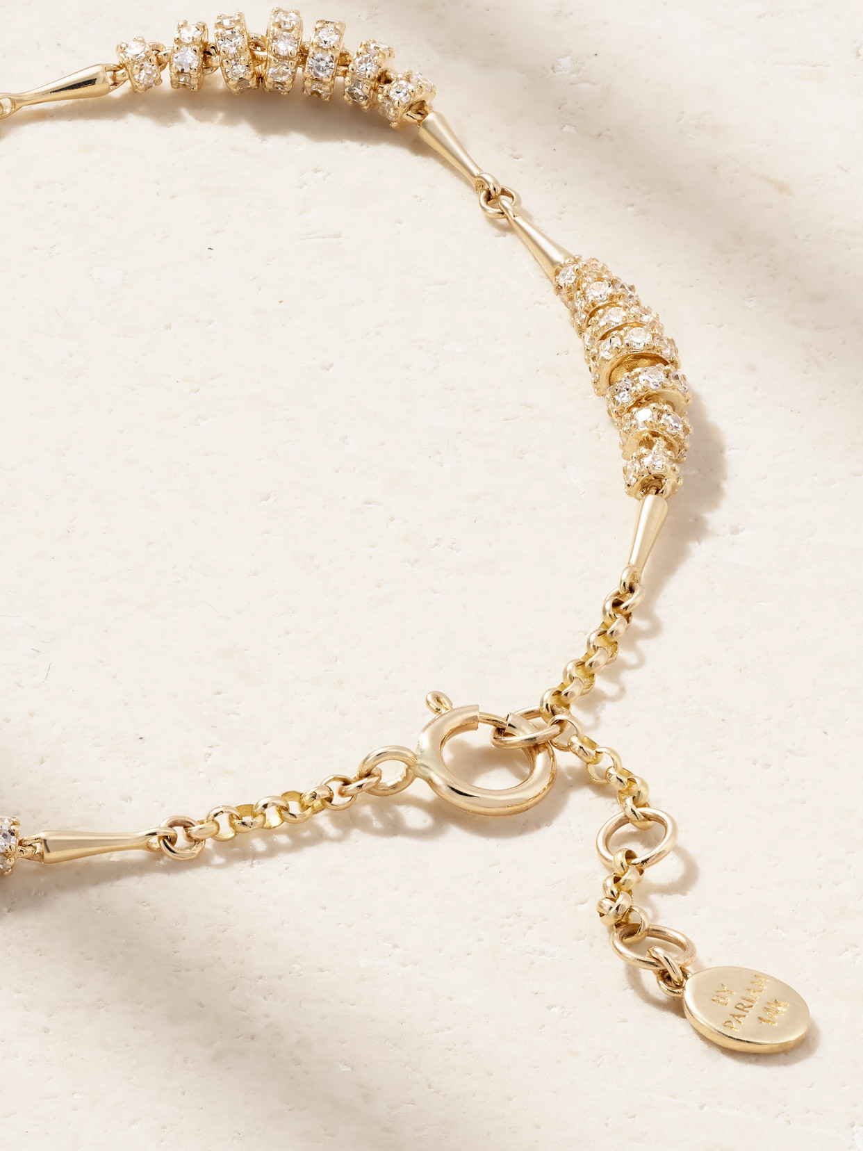 By Pariah Helix 14-karat Recycled Gold Diamond Bracelet In Gold