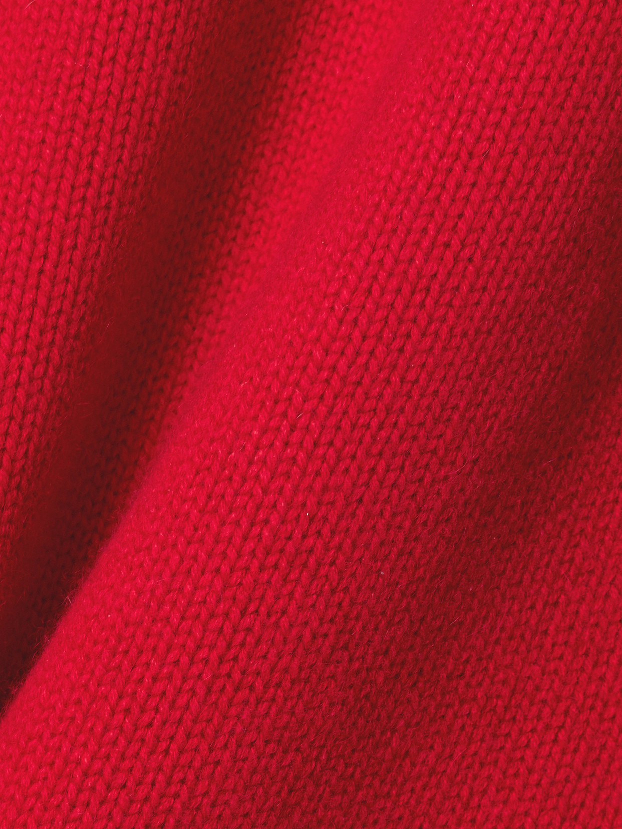Brandon Maxwell The Ellen Oversized Cashmere Turtleneck Sweater In Red