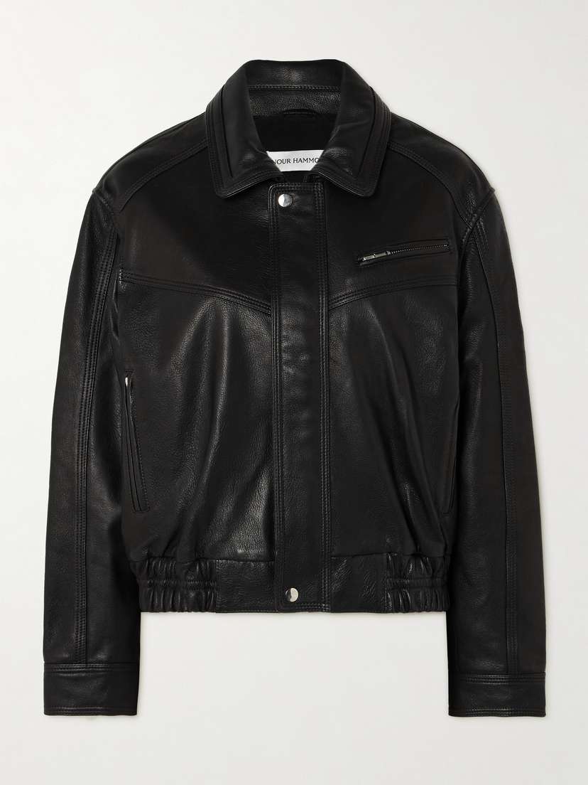 Nour Hammour Clint Leather Jacket