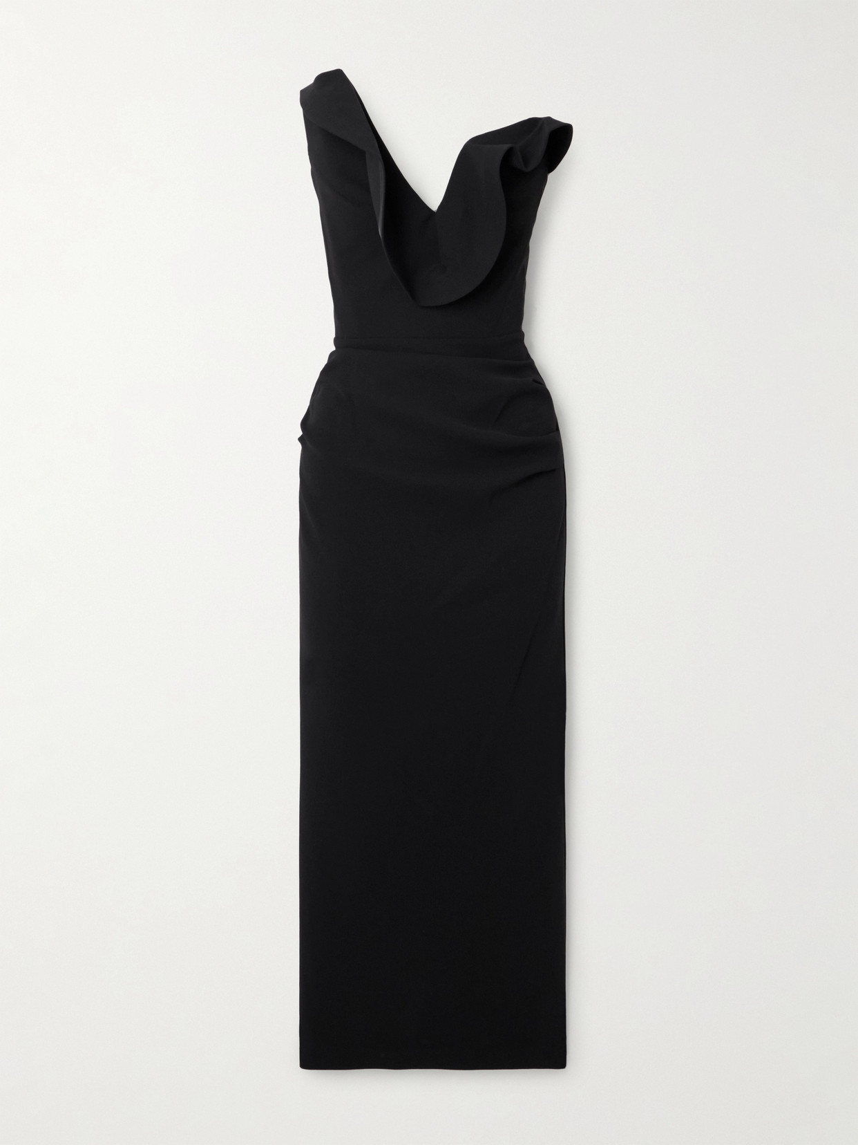 Maticevski - Requiem Strapless Faille Gown - Black
