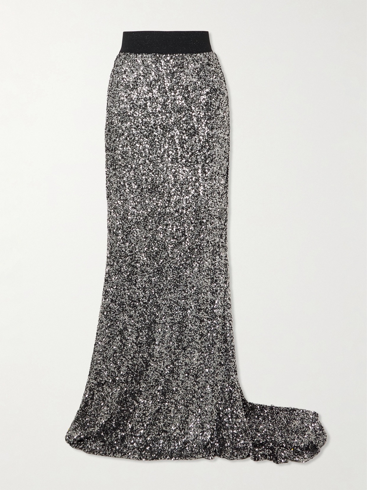 Maticevski Rhyme Maxi Skirt In Silver