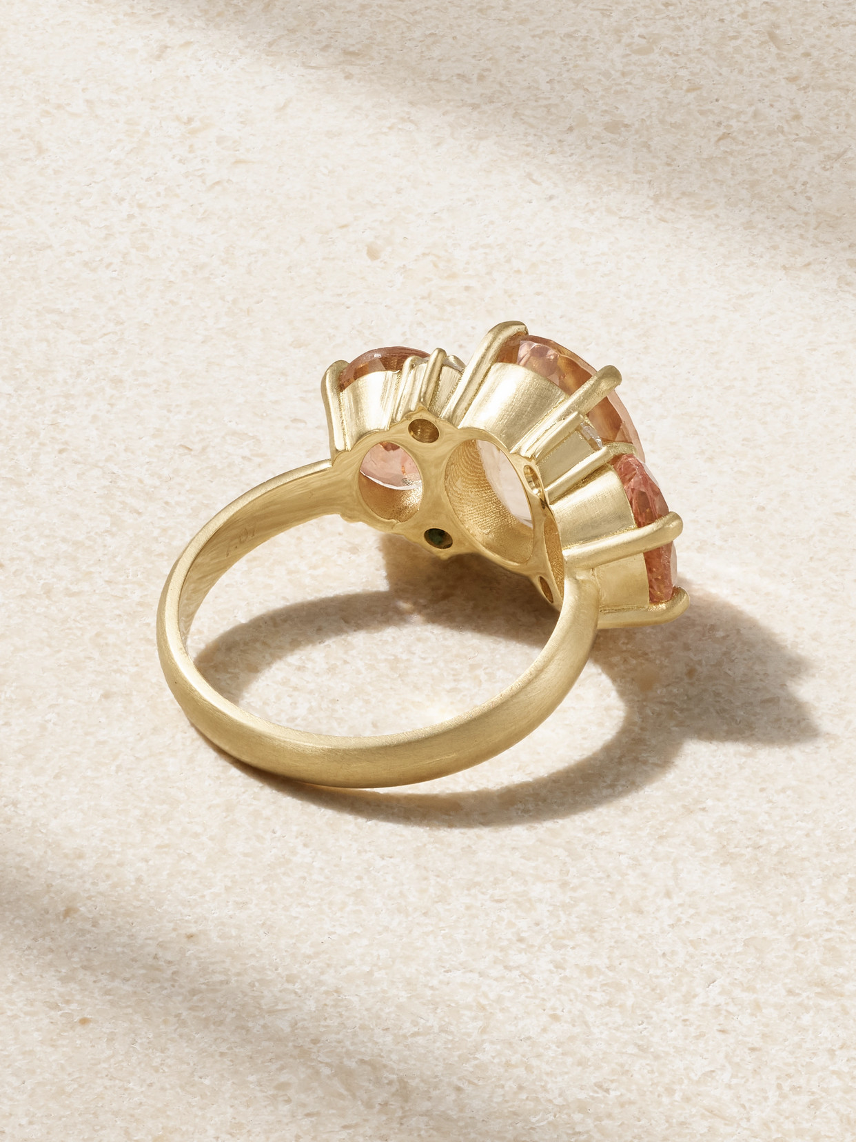 Irene Neuwirth Gemmy Gem 18-karat Gold, Tourmaline And Diamond Ring In Pink