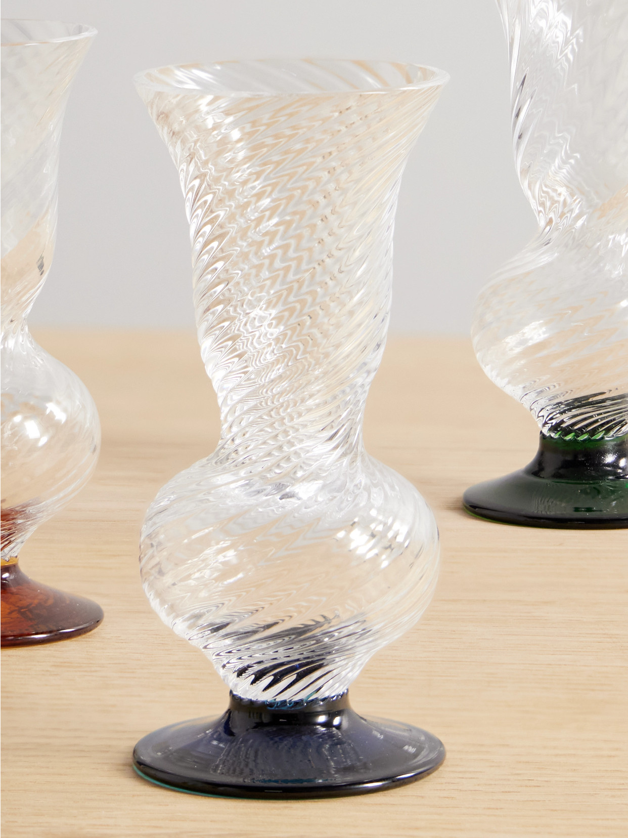 La Doublej Sippers Set Of Four Mini Murano Glasses In Multi